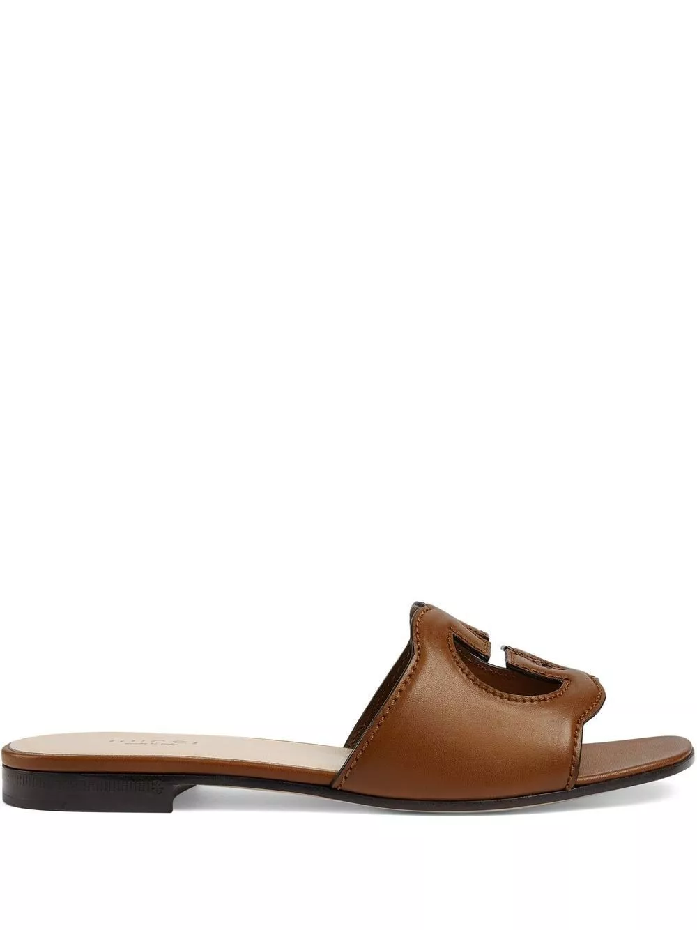 Gucci Sandali piatti in pelle