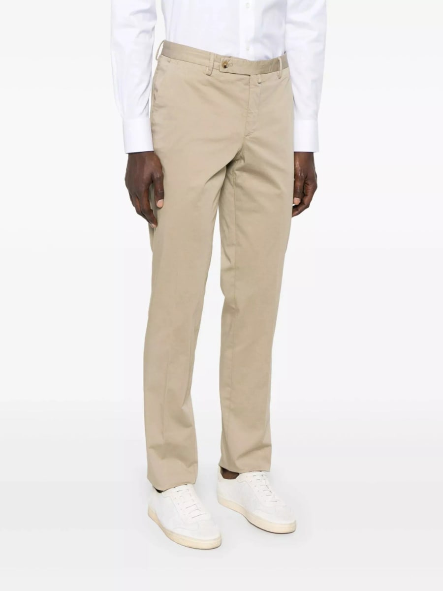 Borrelli Pantaloni chino in cotone, view 3