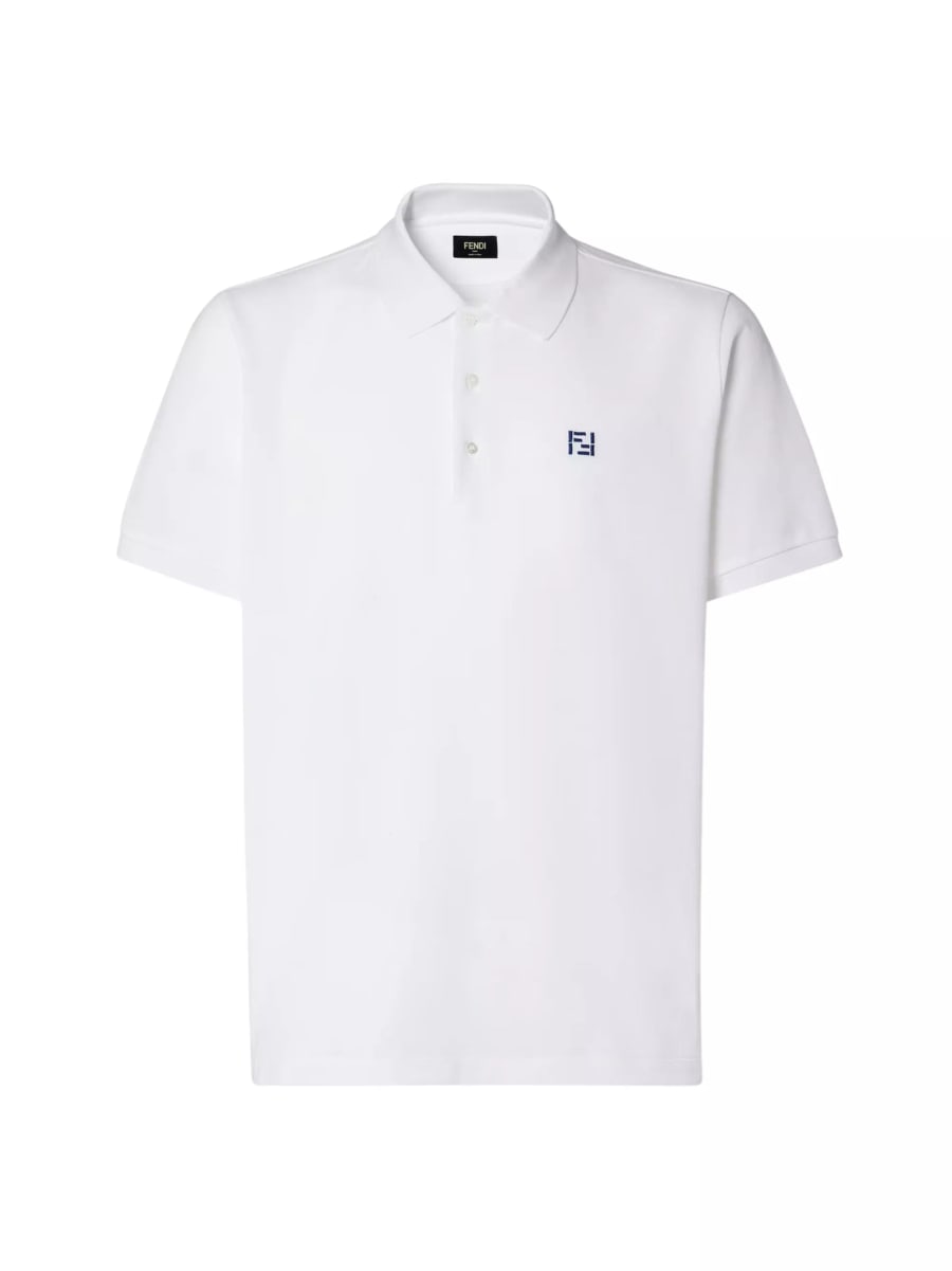 Fendi la polo con logo