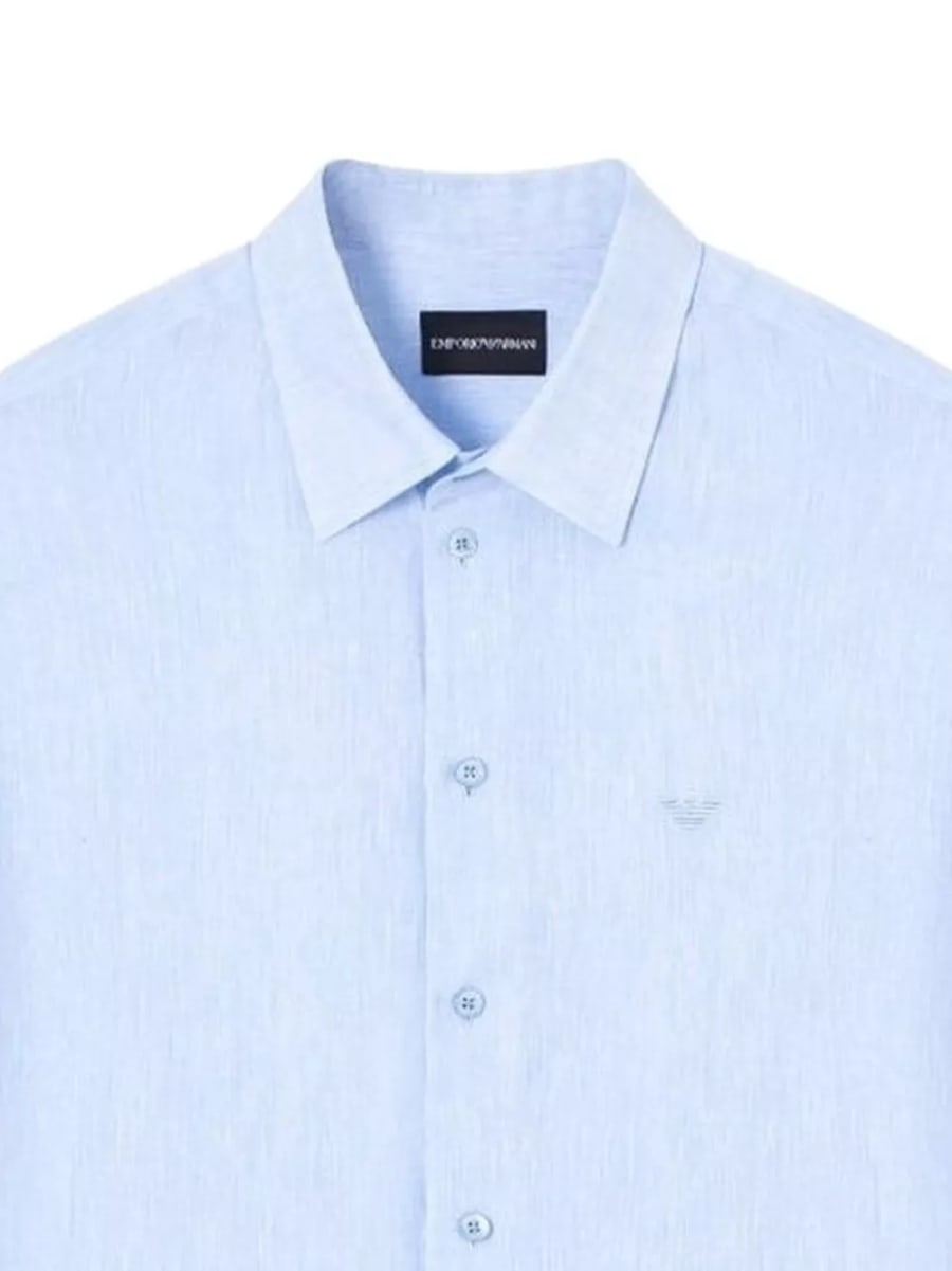 Emporio Armani Camicia in cotone, view 2