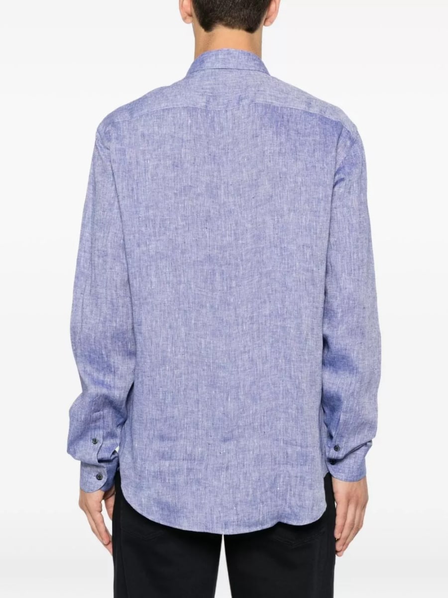 Emporio Armani Camicia in cotone, view 2