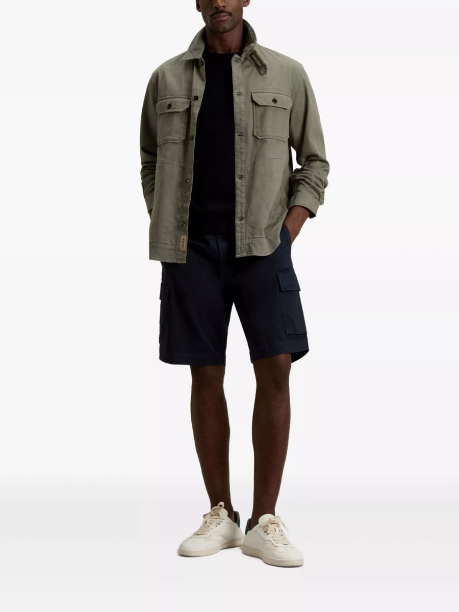 Woolrich Camicia overshirt con tasche, view 5