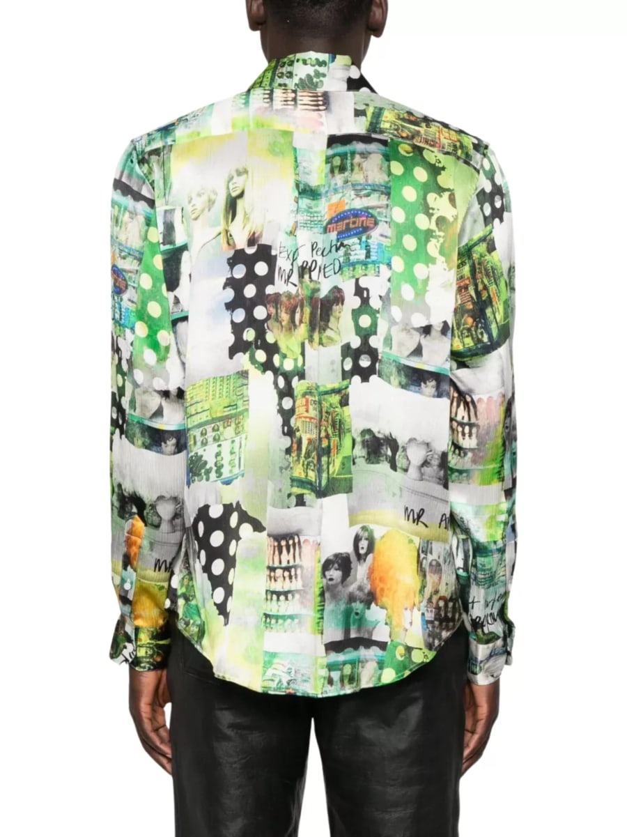 Martine rose Camicia stampata, view 3