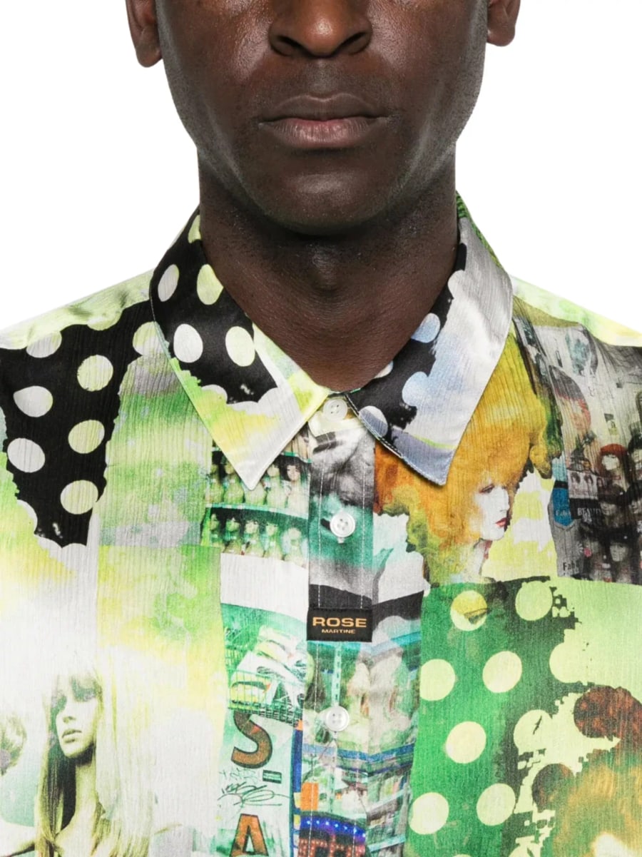 Martine rose Camicia stampata, view 4