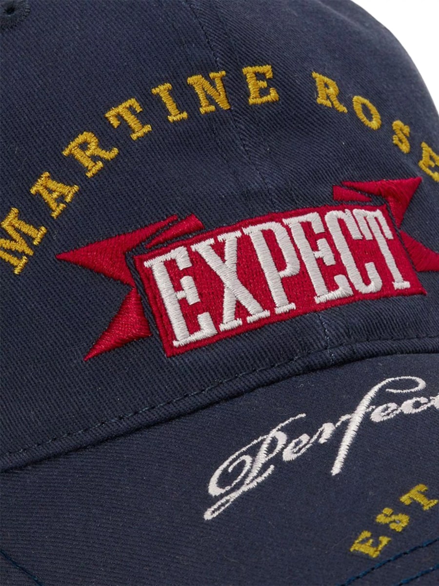 Martine rose Cappello con logo, view 3