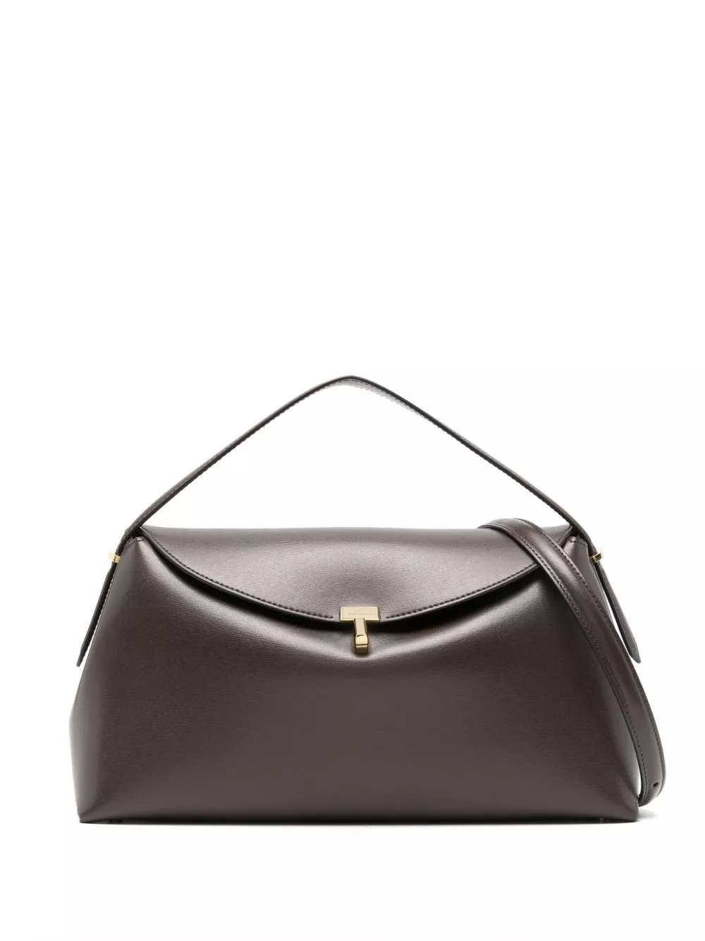 Toteme Clutch in pelle T-Lock