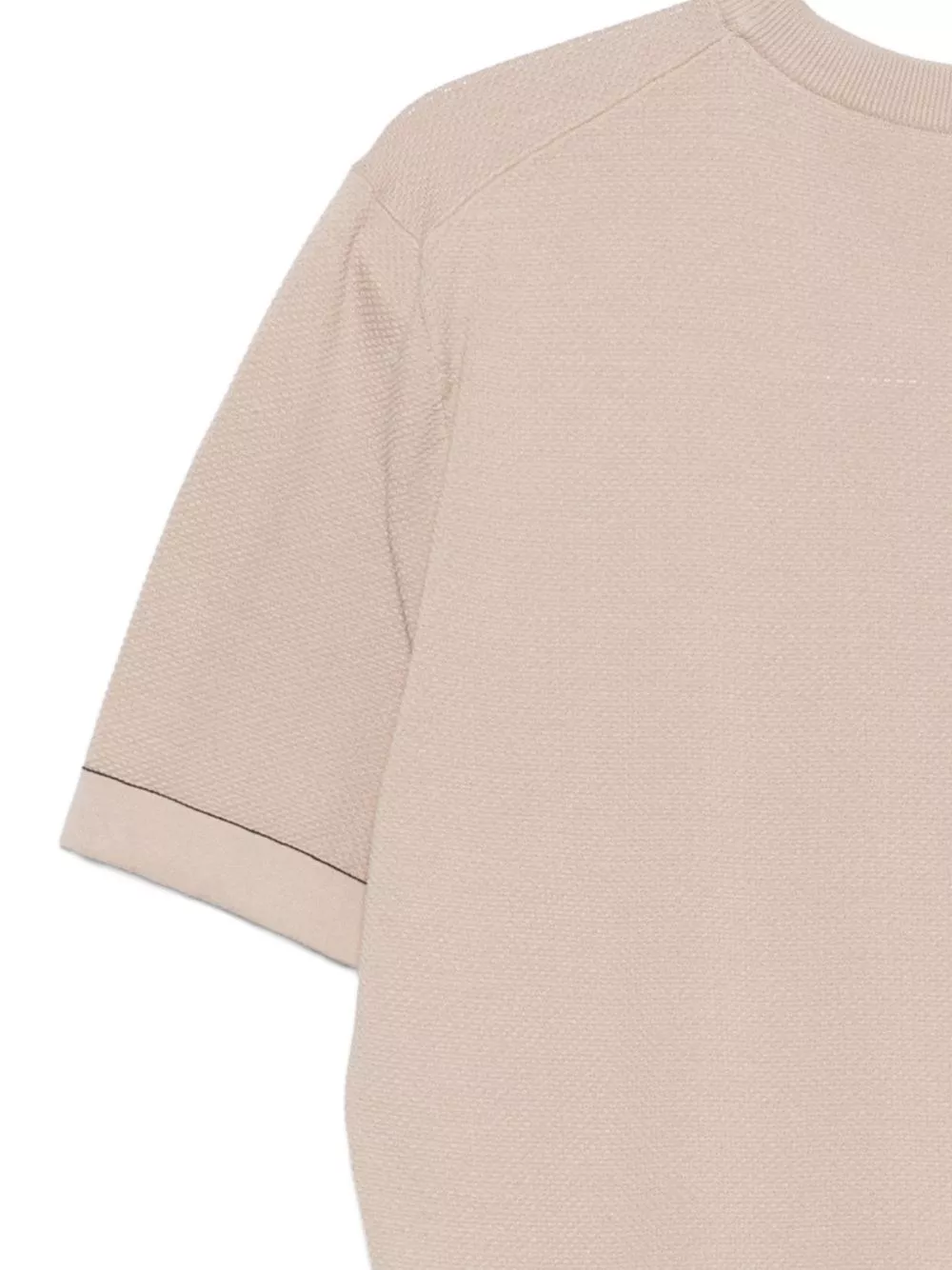 Brioni T-shirt in cotone Piquet, view 2