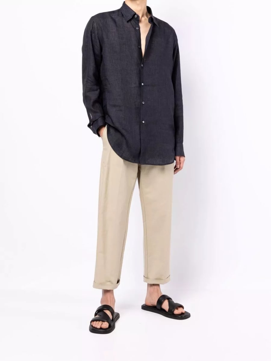 Brioni Camicia in lino, view 2