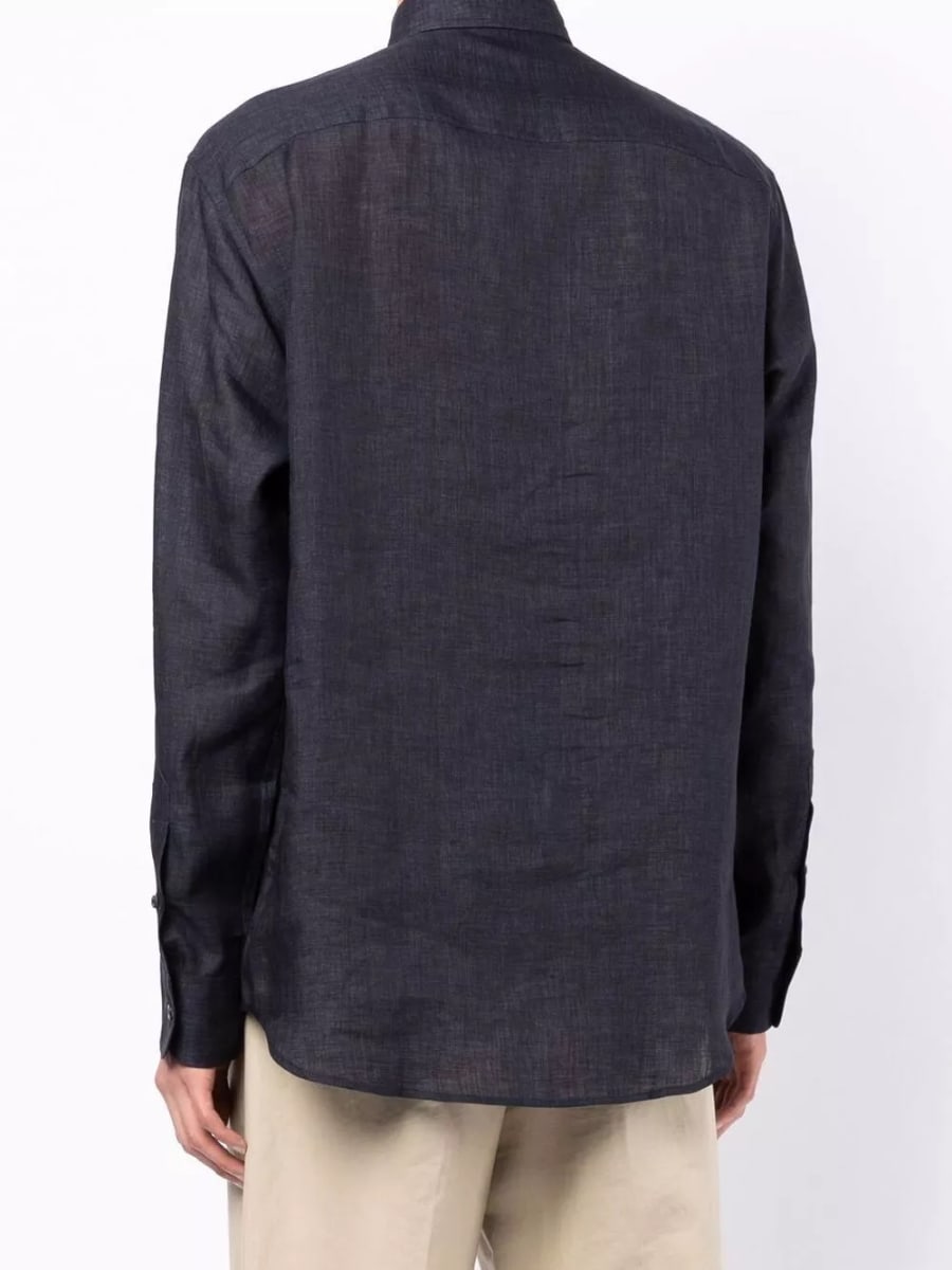 Brioni Camicia in lino, view 5