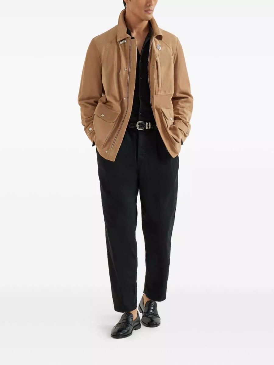 Brunello Cucinelli Pantaloni in cotone, view 2