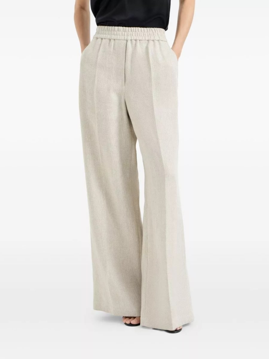 Brunello Cucinelli Pantaloni in lino, view 5
