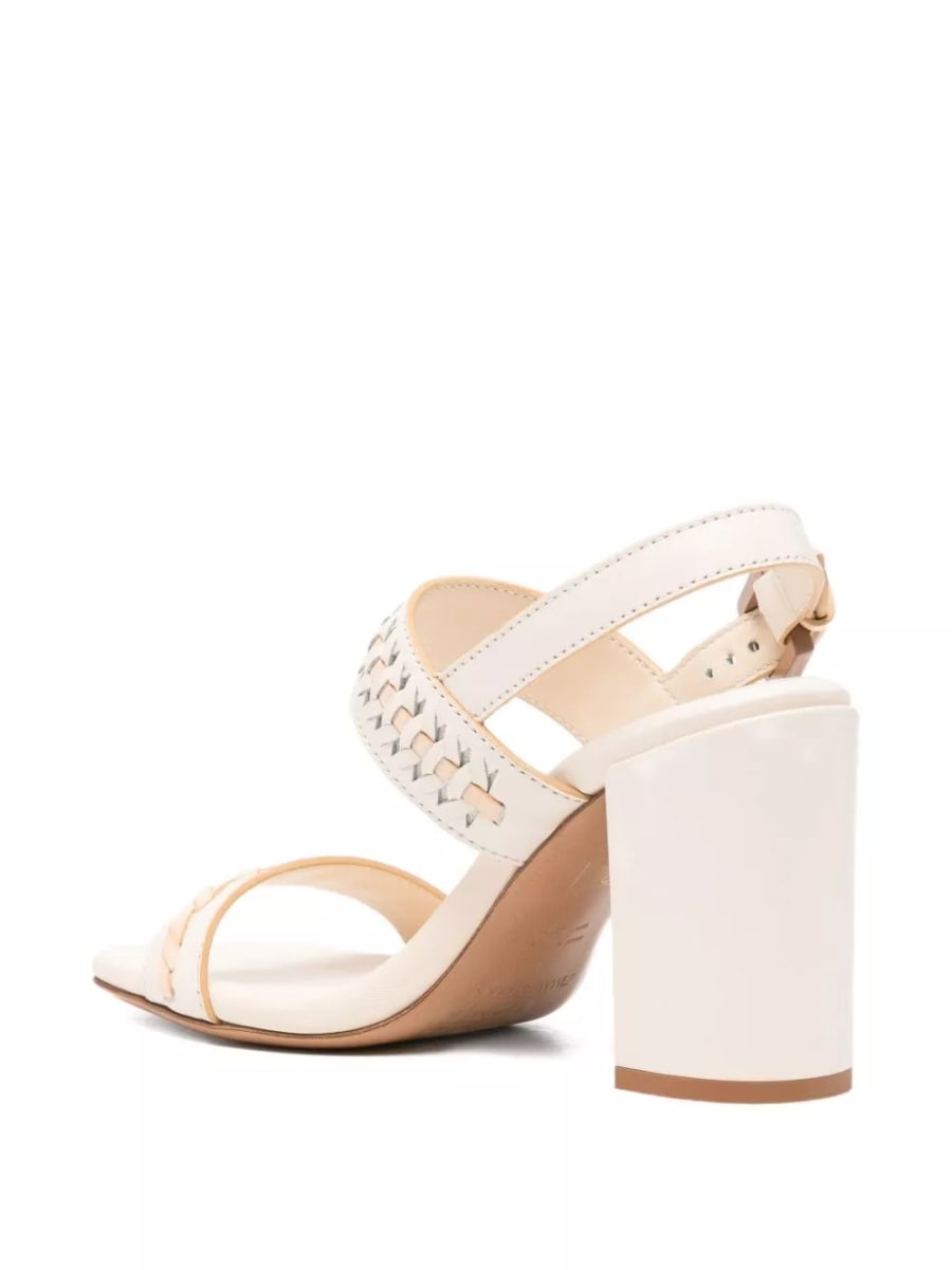 Zimmermann Sandali con tacco in pelle Alchemy, view 3