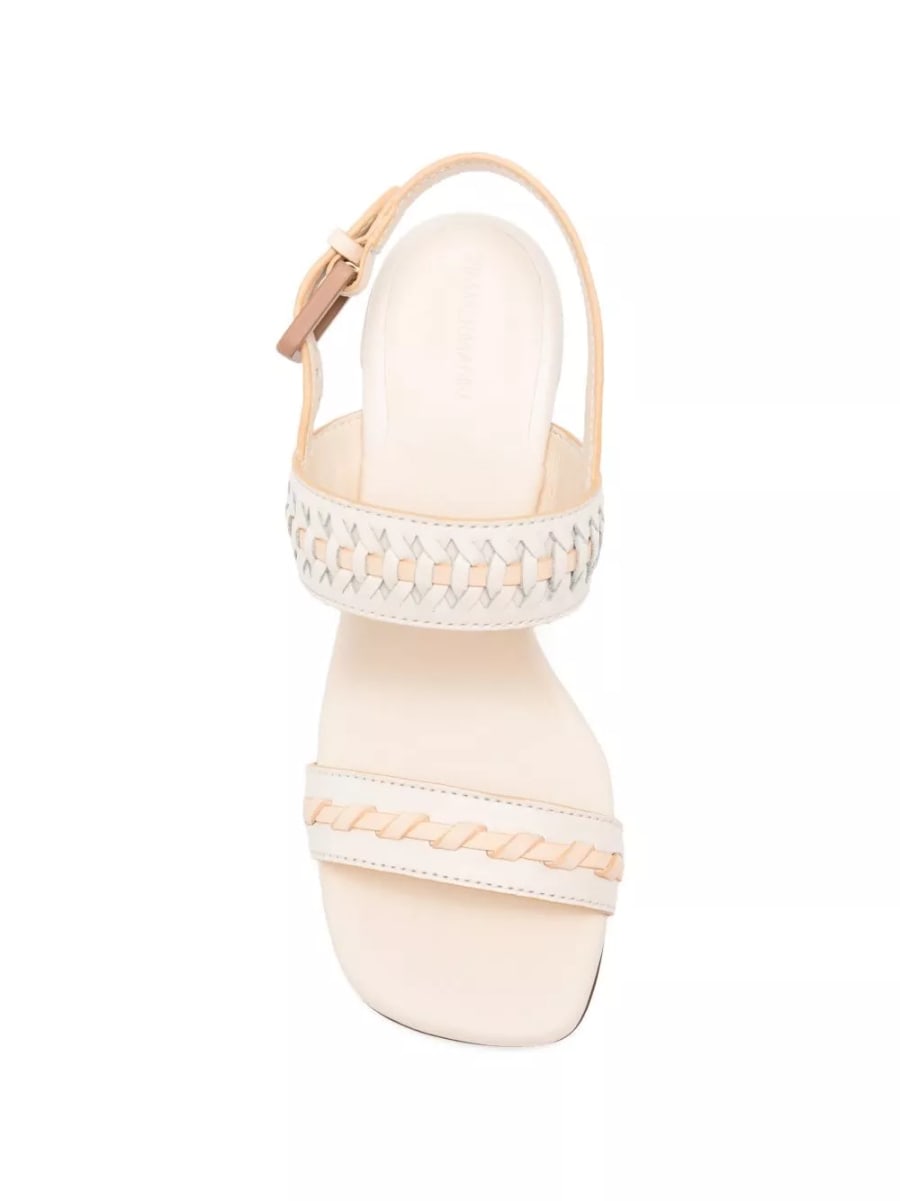 Zimmermann Sandali con tacco in pelle Alchemy, view 4