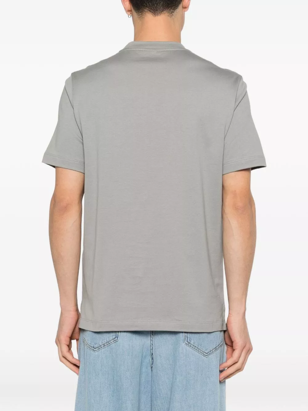 Brioni T-shirt in cotone, view 2