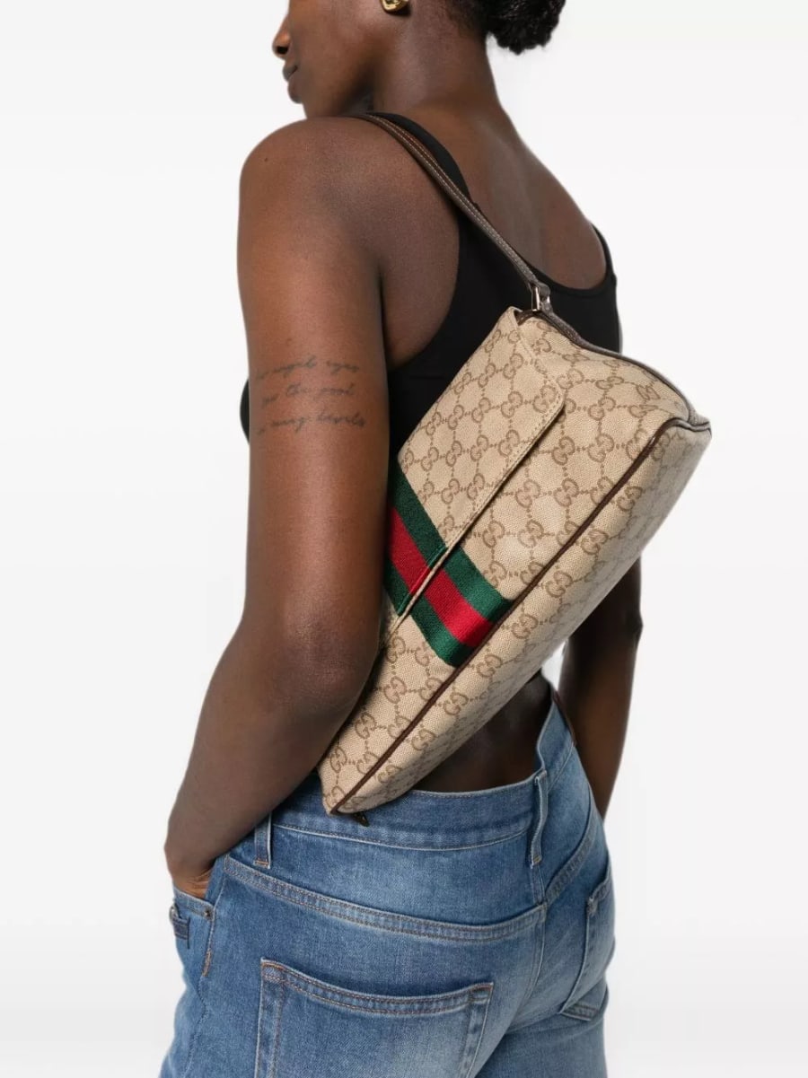 Gucci Borsa a spalla media Madison, view 3