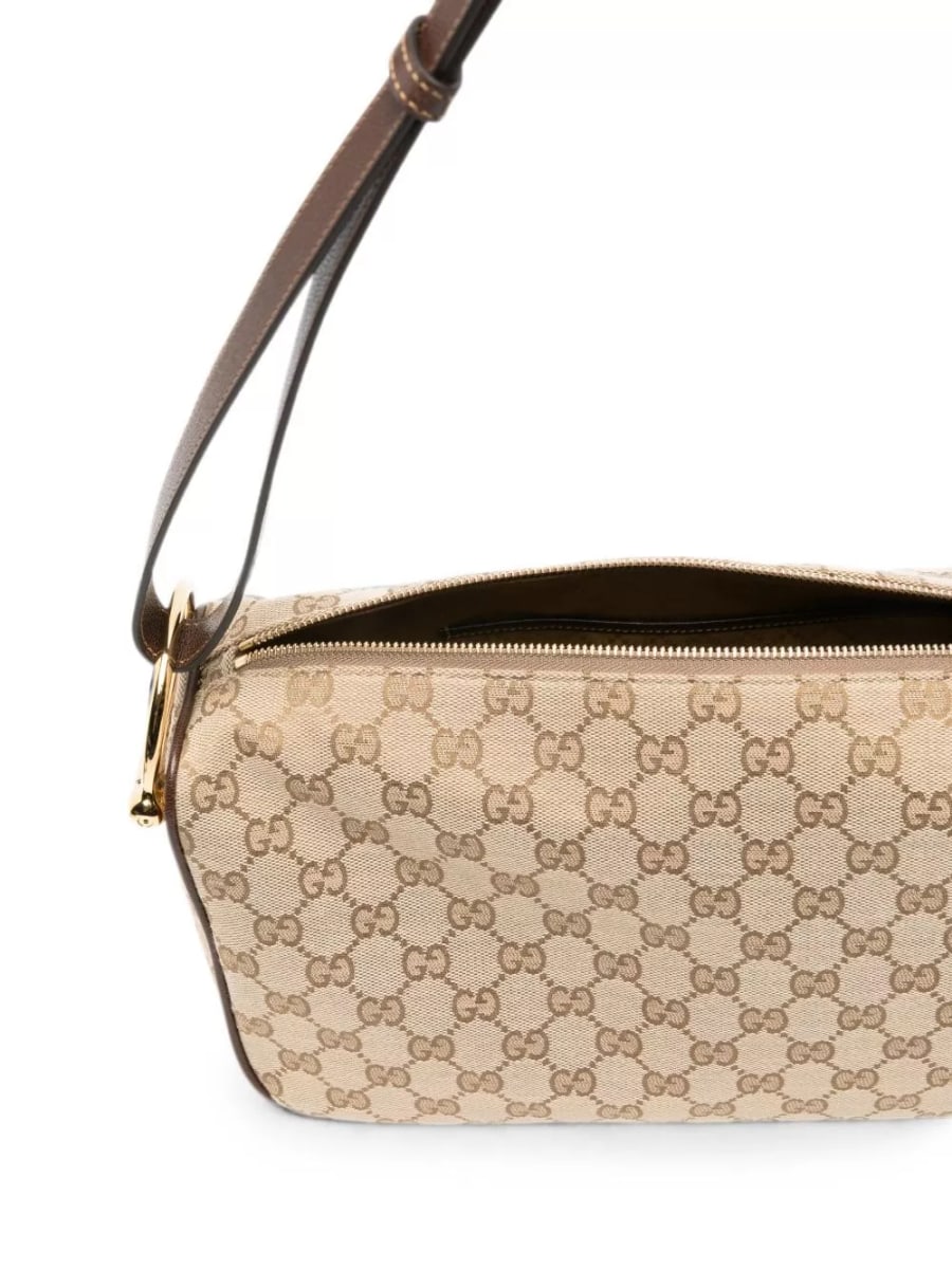 Gucci Borsa a spalla media Half Horsebit, view 5