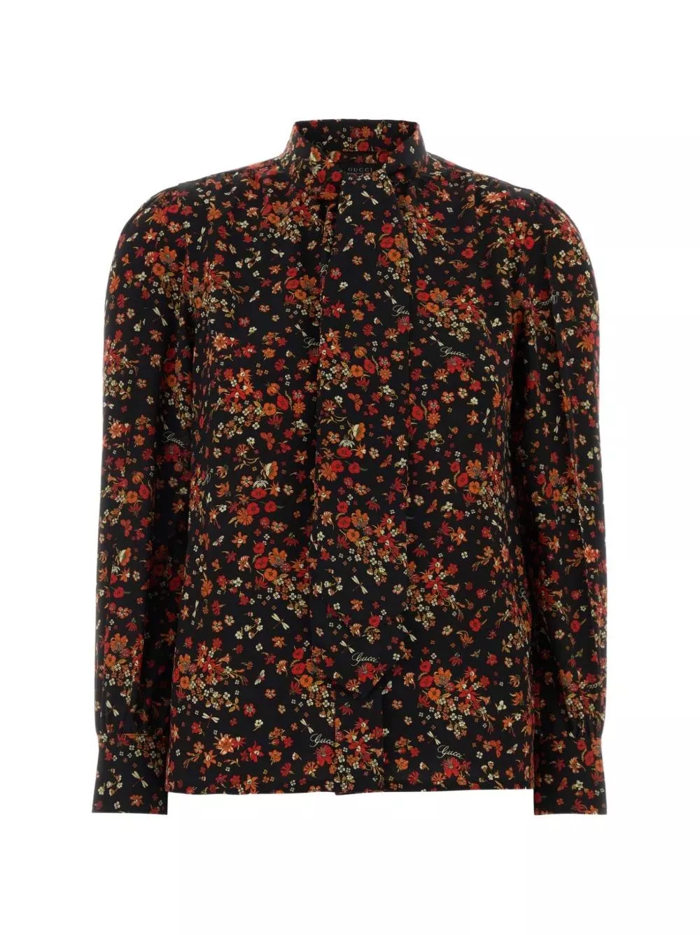 Gucci Camicia in seta stampata