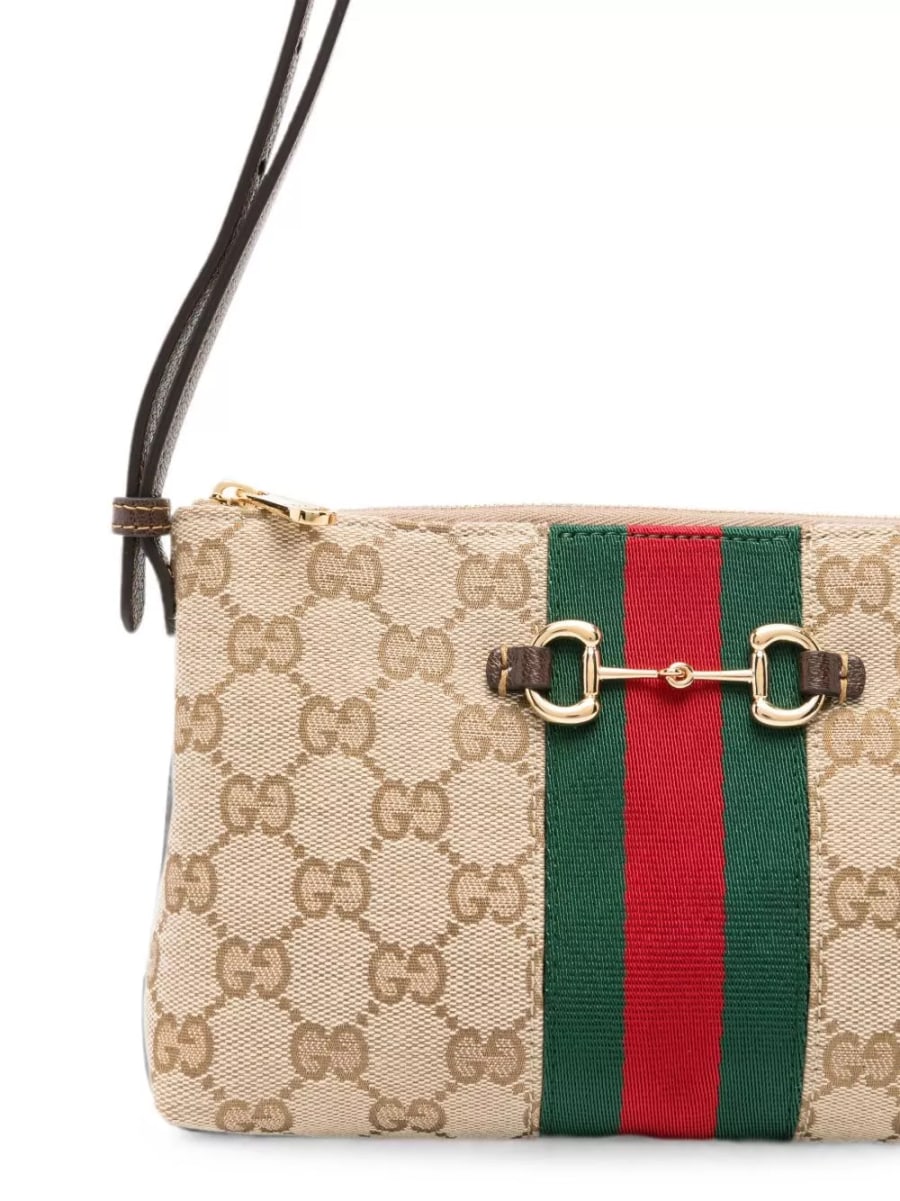 Gucci Borsa a spalla Horsebit, view 5