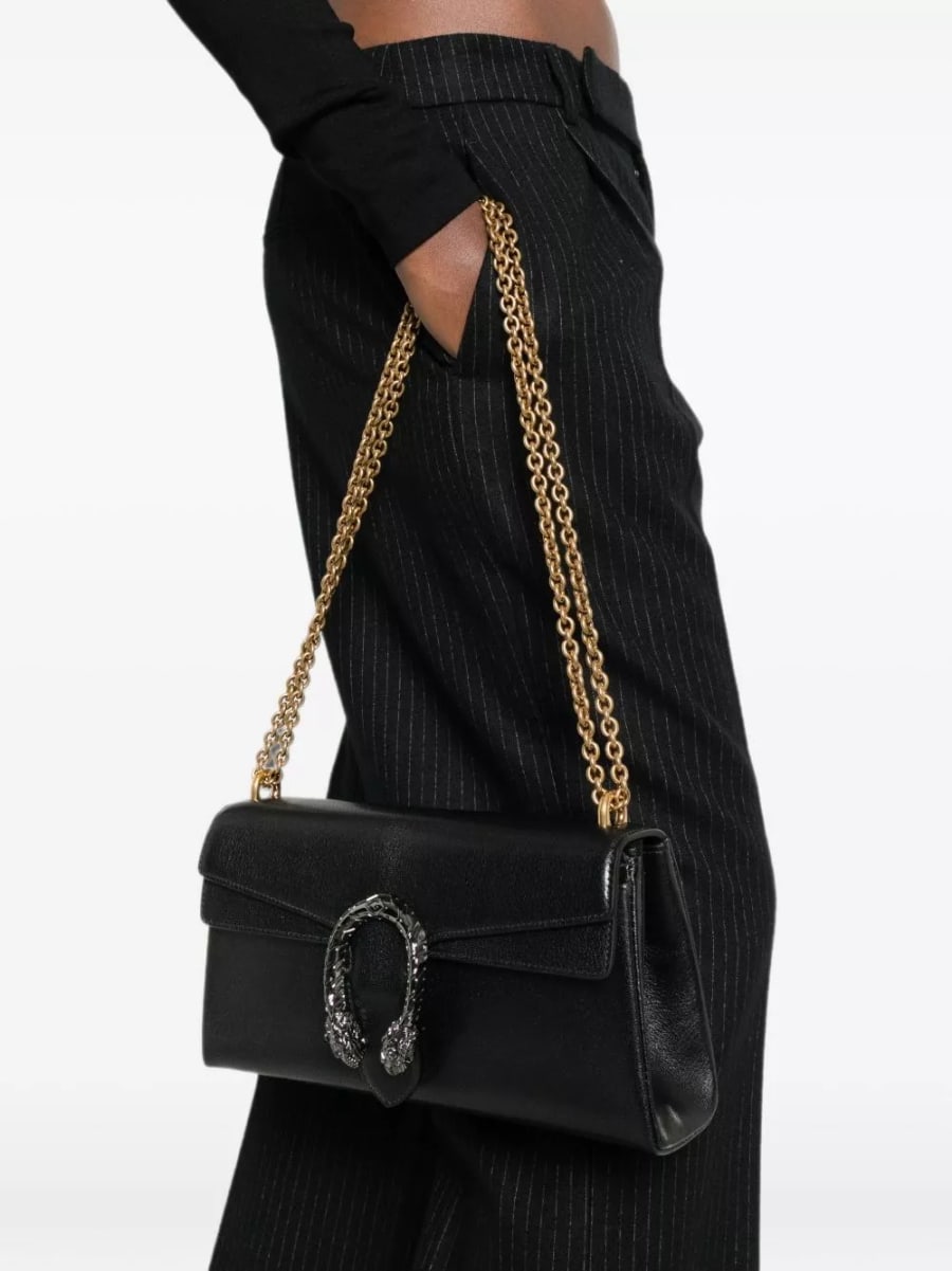 Gucci Borsa a spalla in pelle Dionysus, view 4