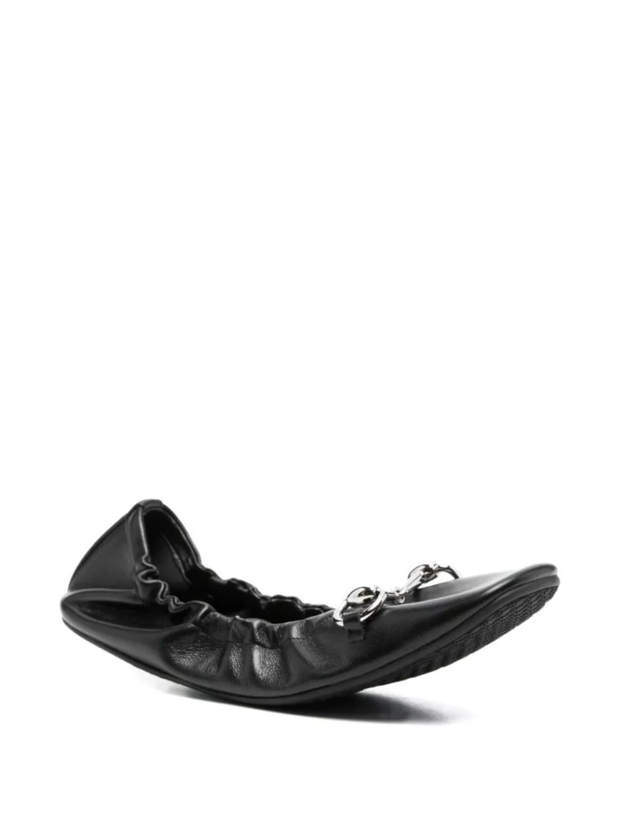 Gucci Ballerine in pelle Prima, view 4