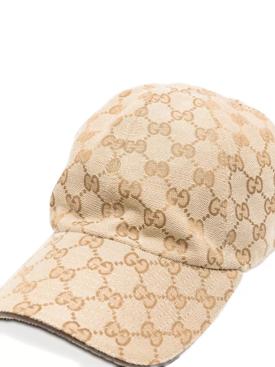 Gucci Cappellino baseball in cotone GG, view 2