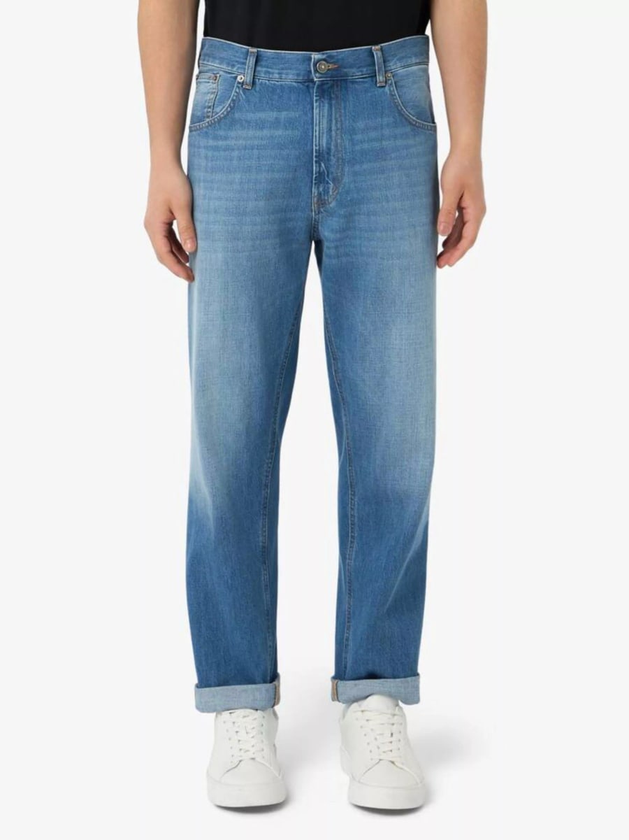 Dondup Jeans a gamba dritta, view 2