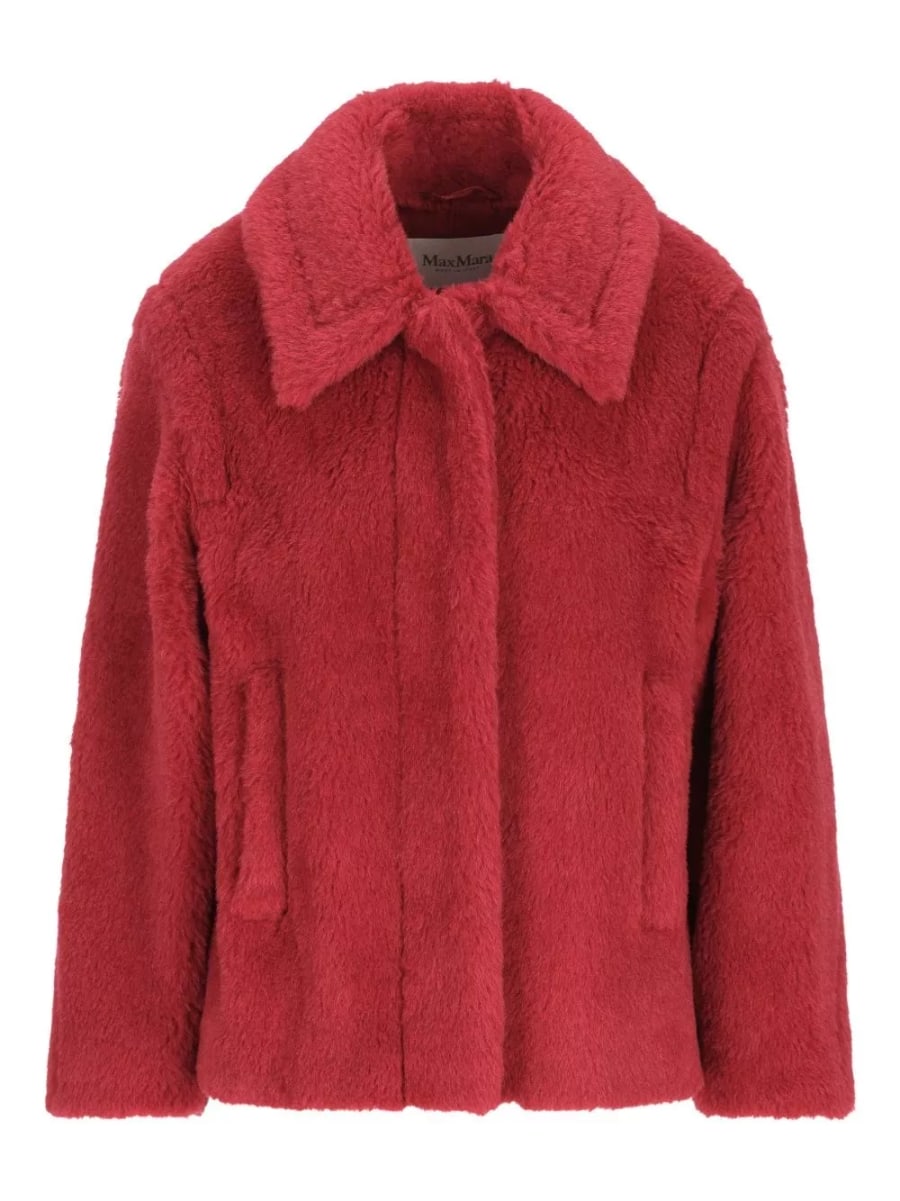 Max Mara Cappotto cropped Teddy