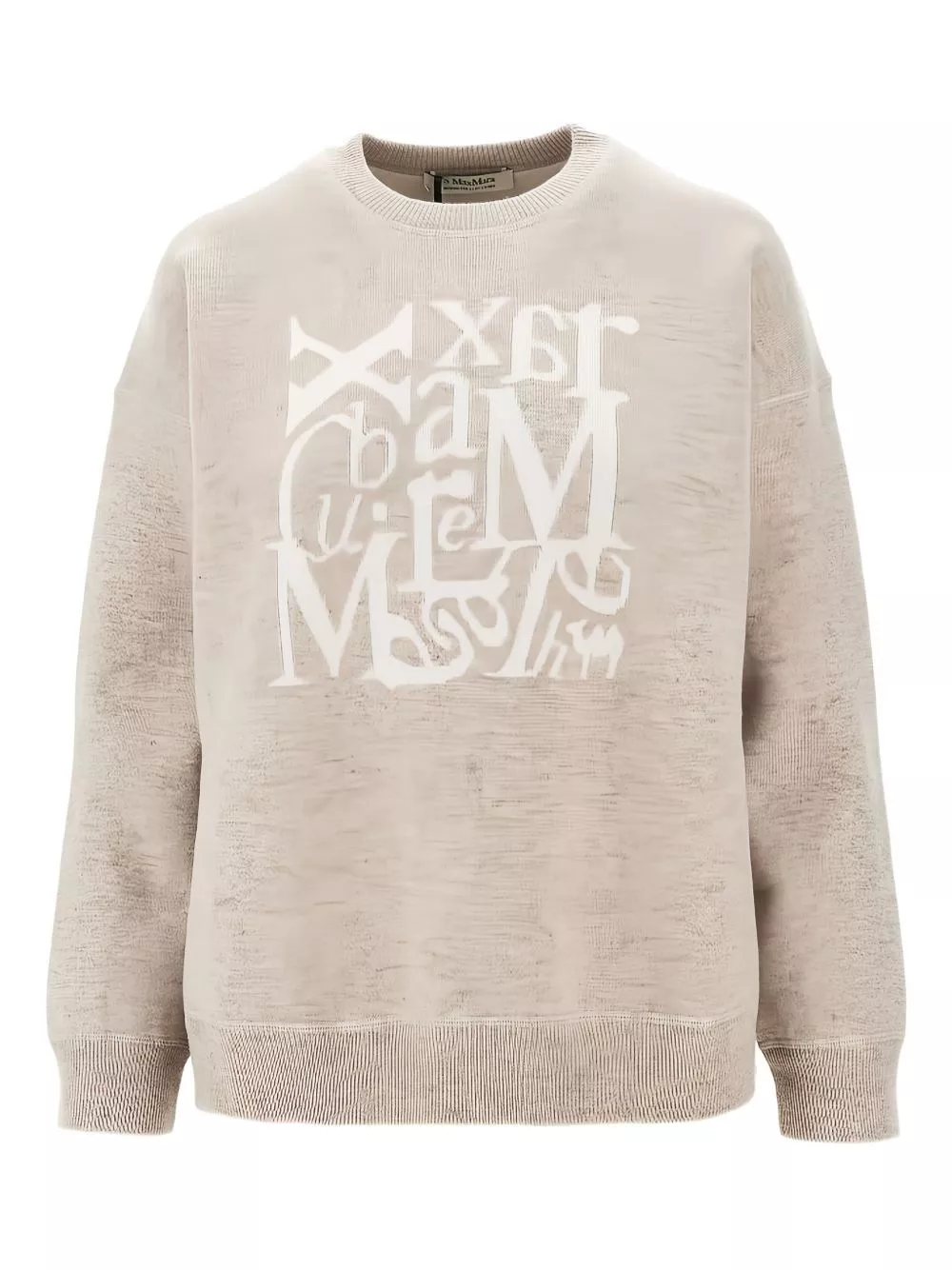 'S Max Mara Maglione girocollo logo