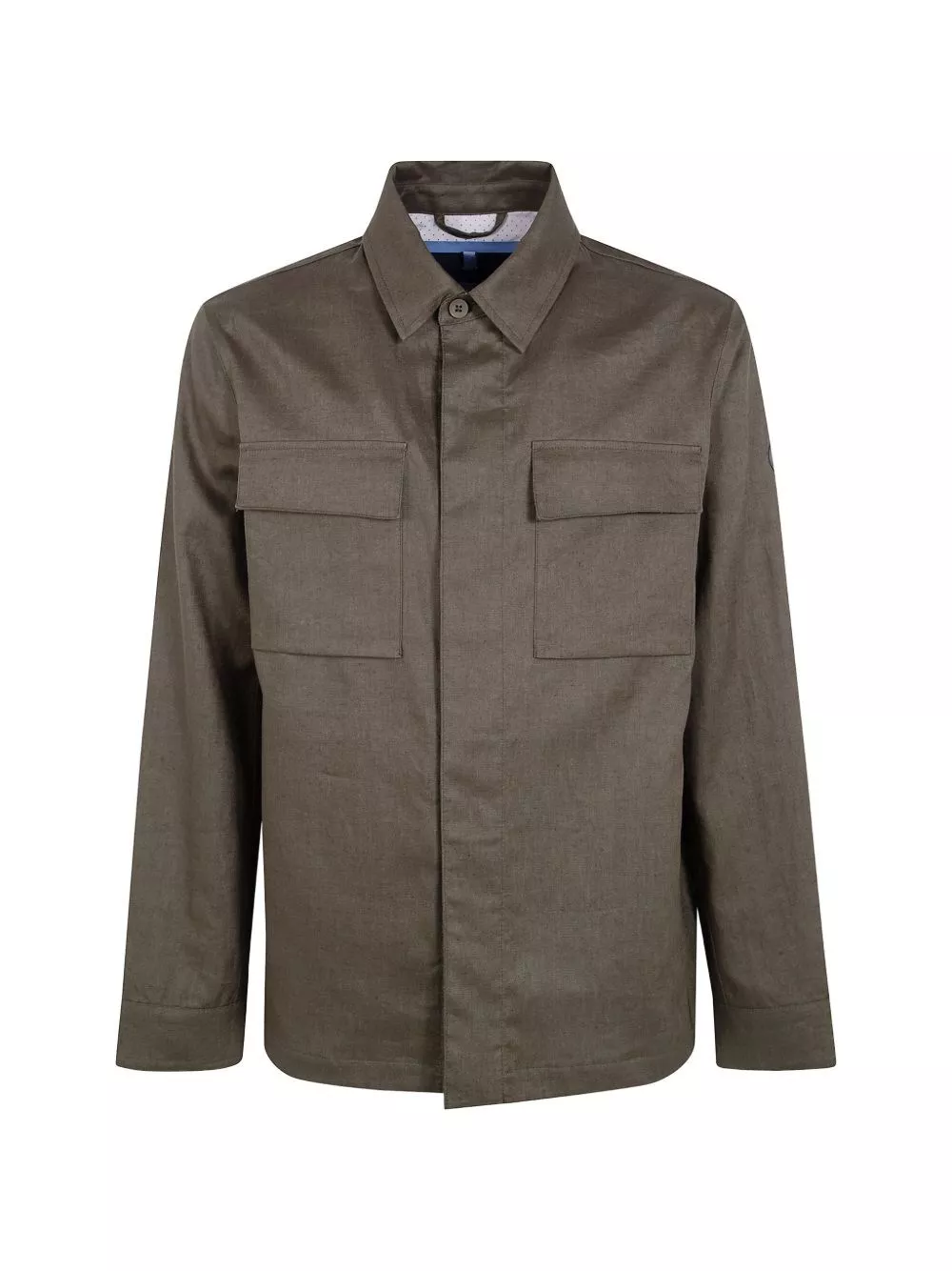 People of shibuya Camicia overshirt in lino