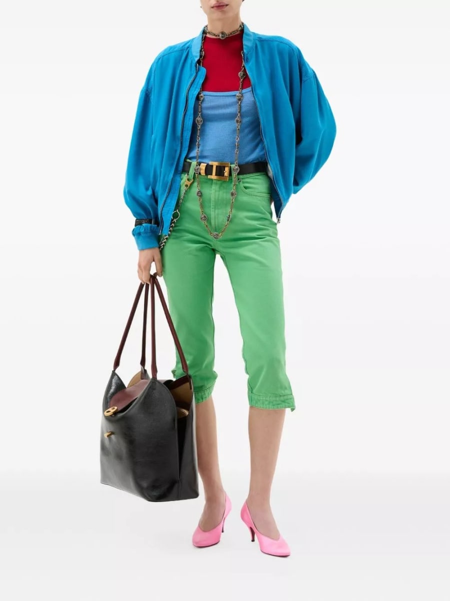 Versace Jeans in denim di cotone, view 3