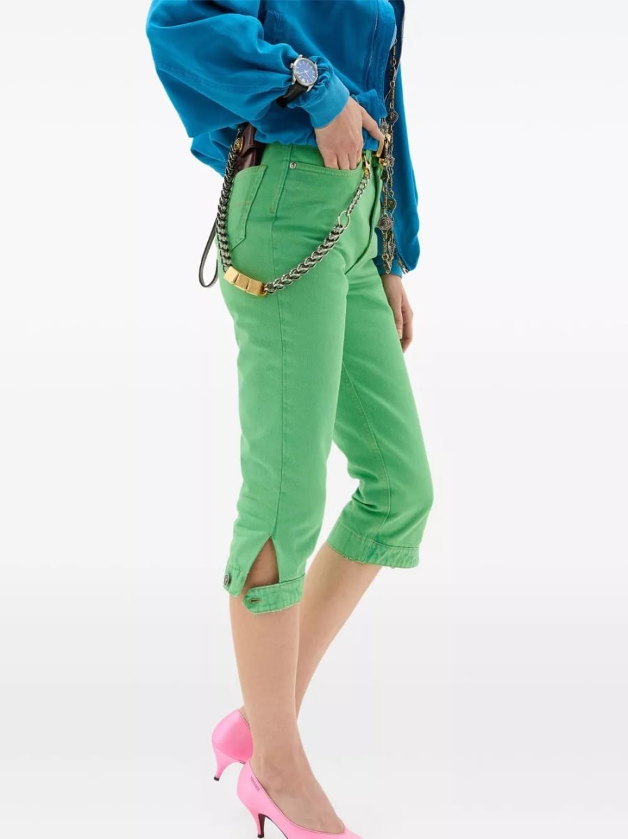Versace Jeans in denim di cotone, view 4