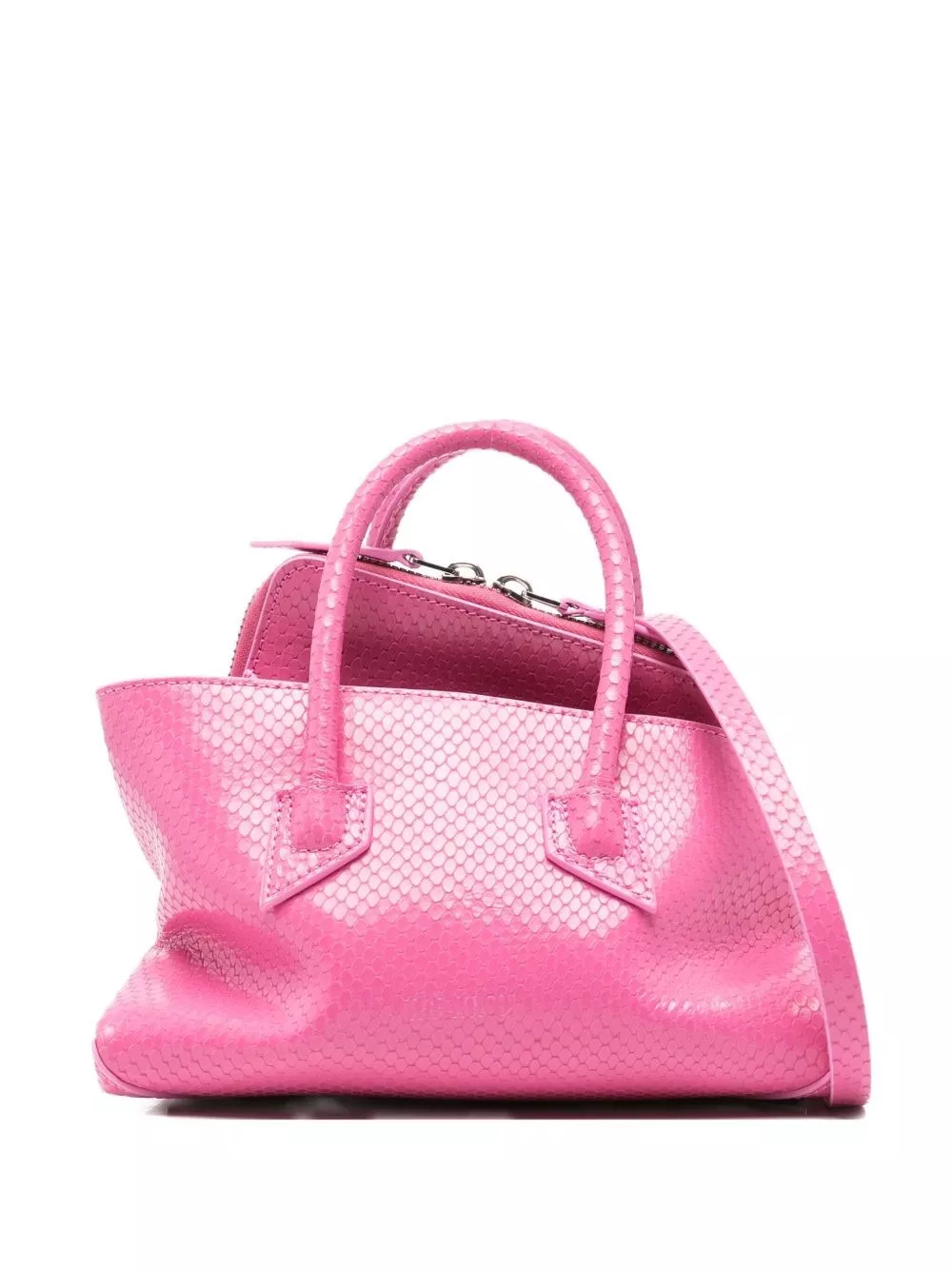 The Attico La Passeggiata mini borsa a spalla in pelle