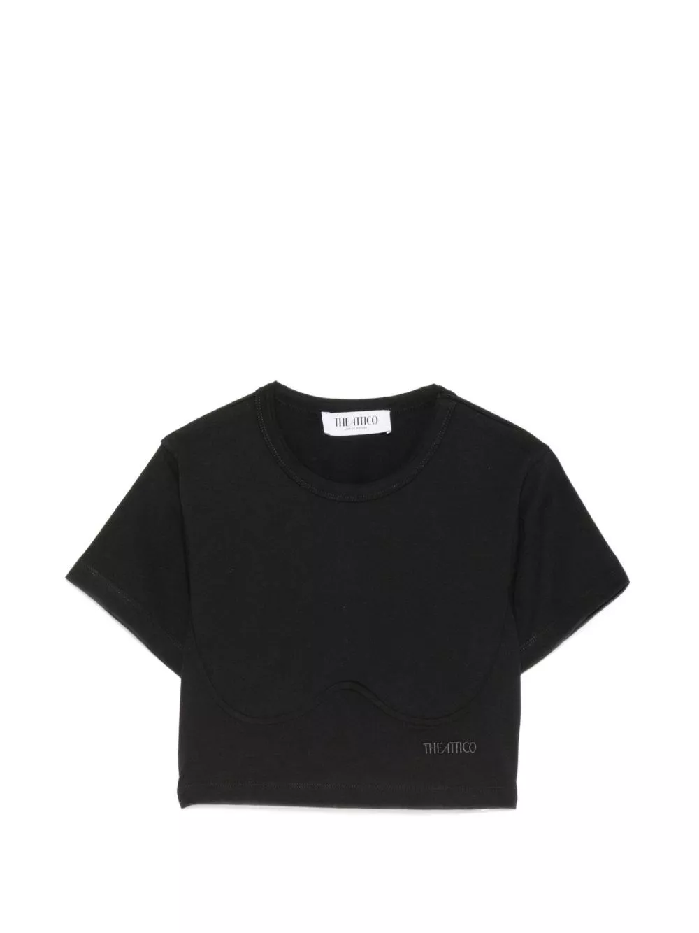The Attico T-shirt in cotone con logo