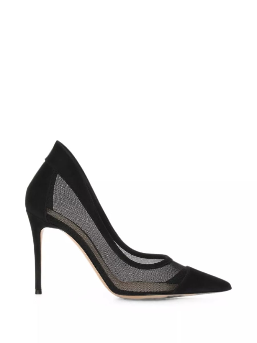 Gianvito rossi Pumps in suede e rete