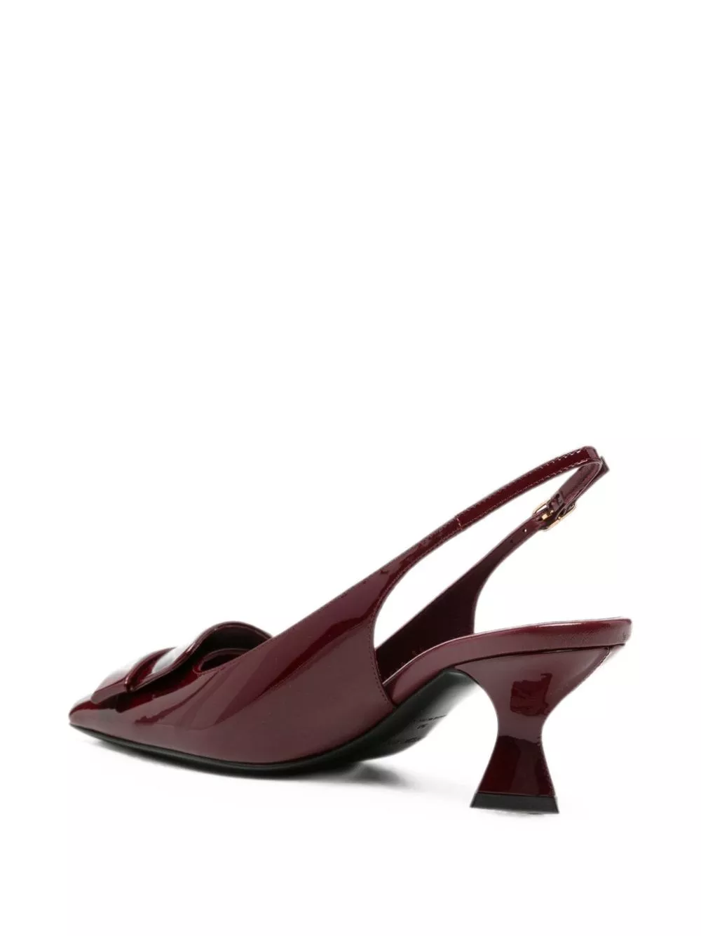 Sergio rossi Pumps in pelle con cinturino, view 2