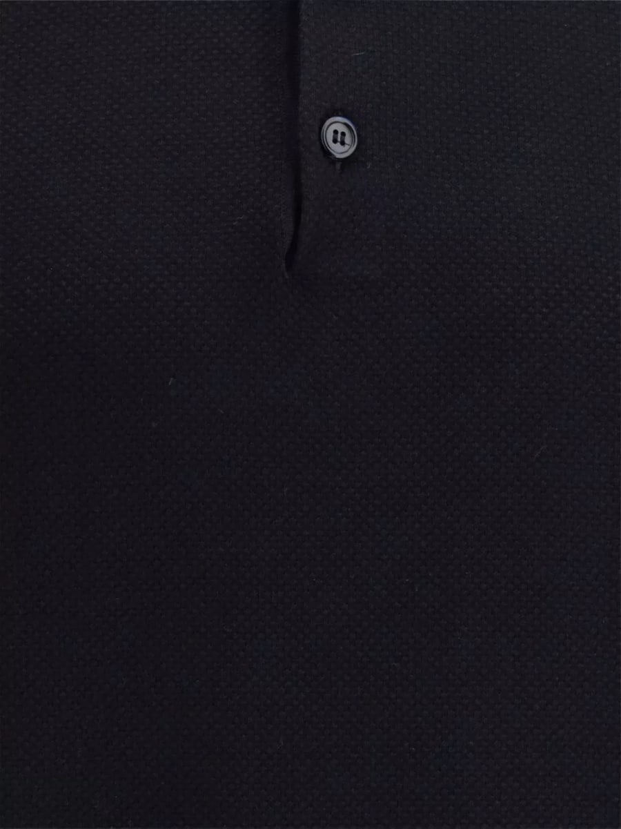 Brioni la polo in cotone, view 3