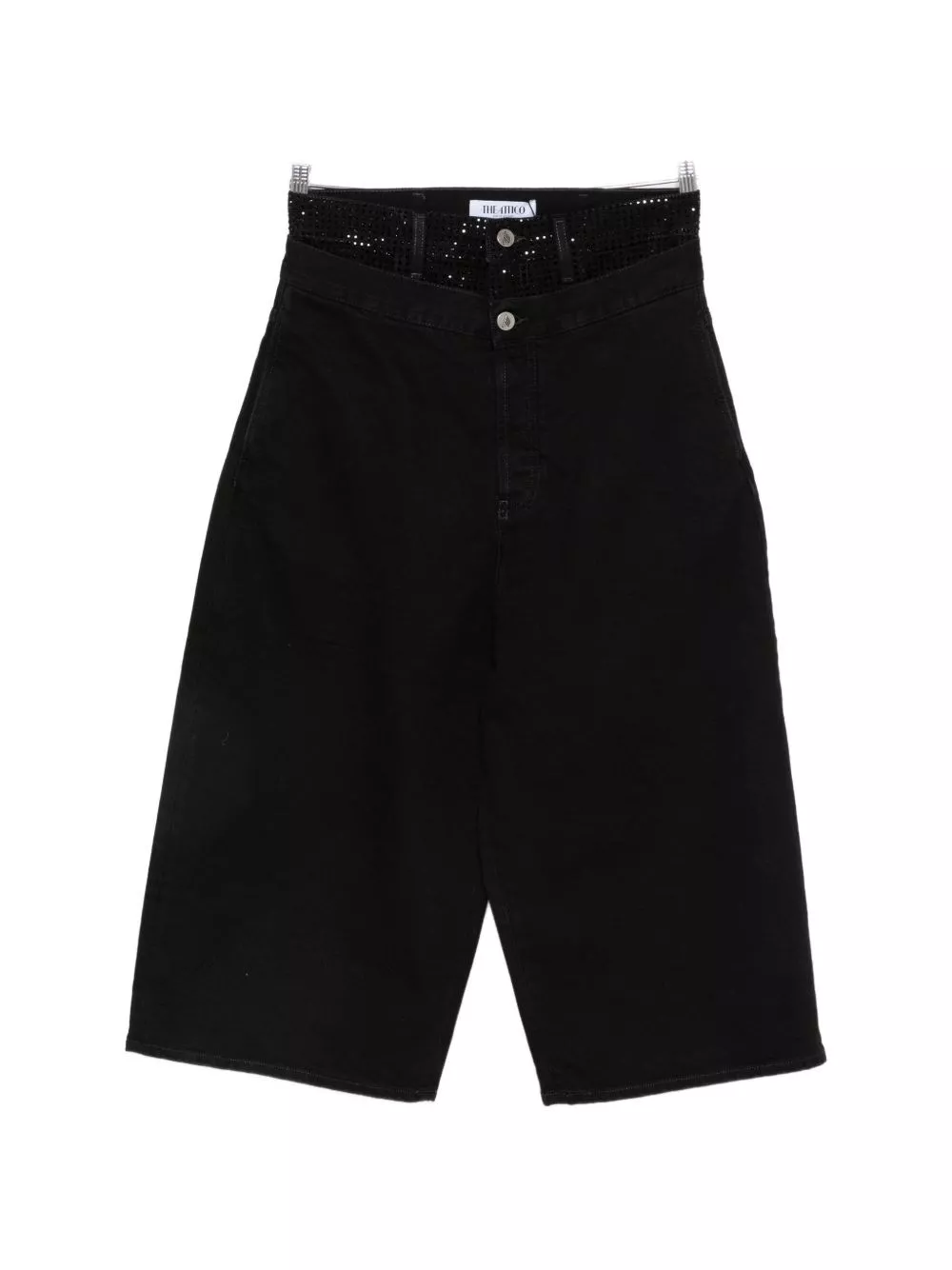 The Attico Bermuda in denim di cotone