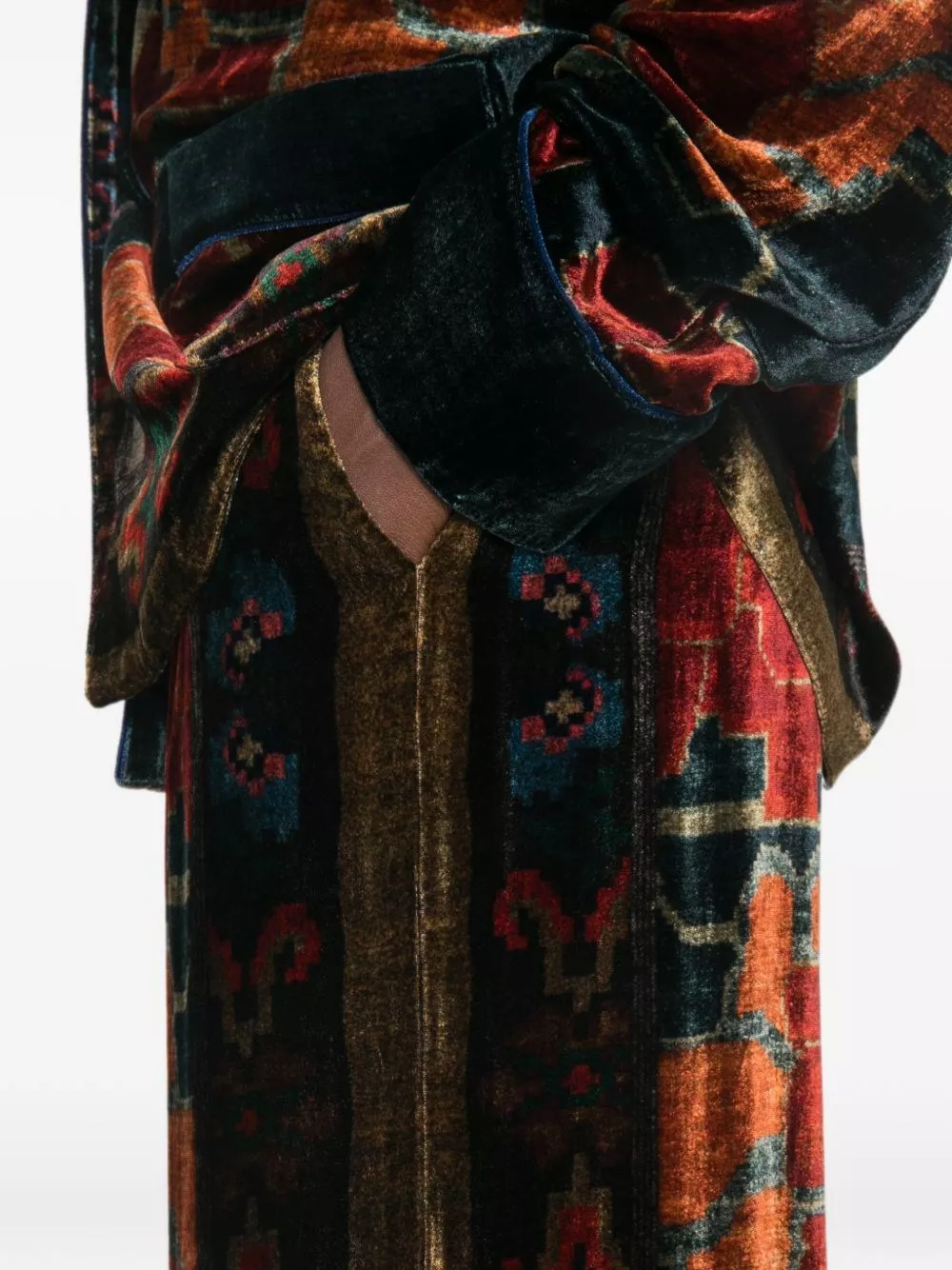 Pierre louis mascia Pantaloni a gamba larga stampati, view 2