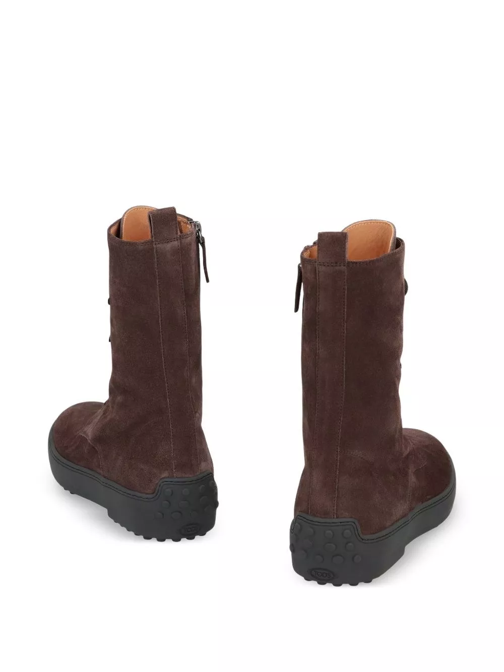 Tod's Stivali in pelle scamosciata Gommino, view 2