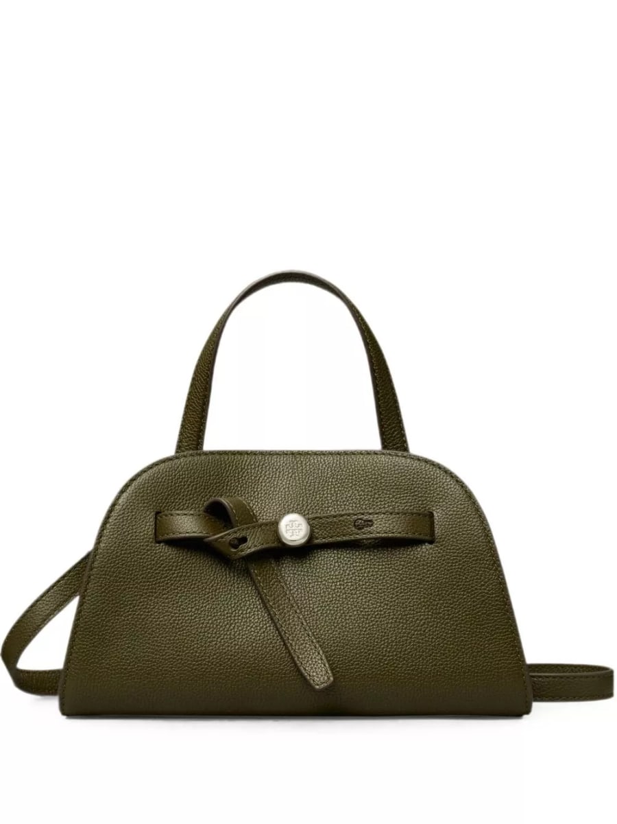 Tory Burch Borsa boston piccola in pelle Romy