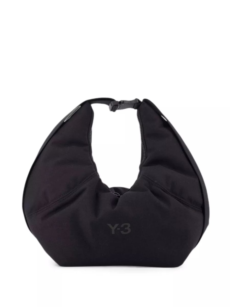 Y-3 Borsa hobo in nylon con logo