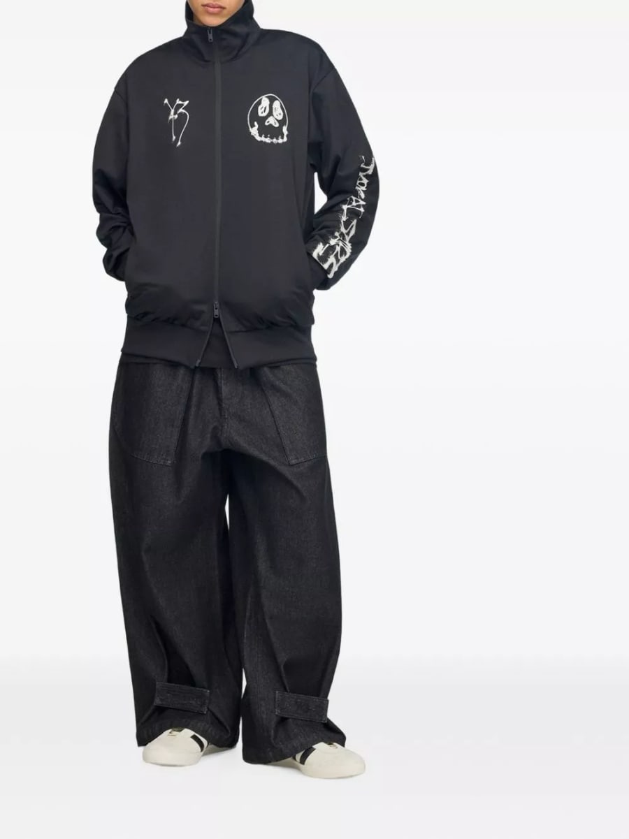 Y-3 Tuta con zip, view 6