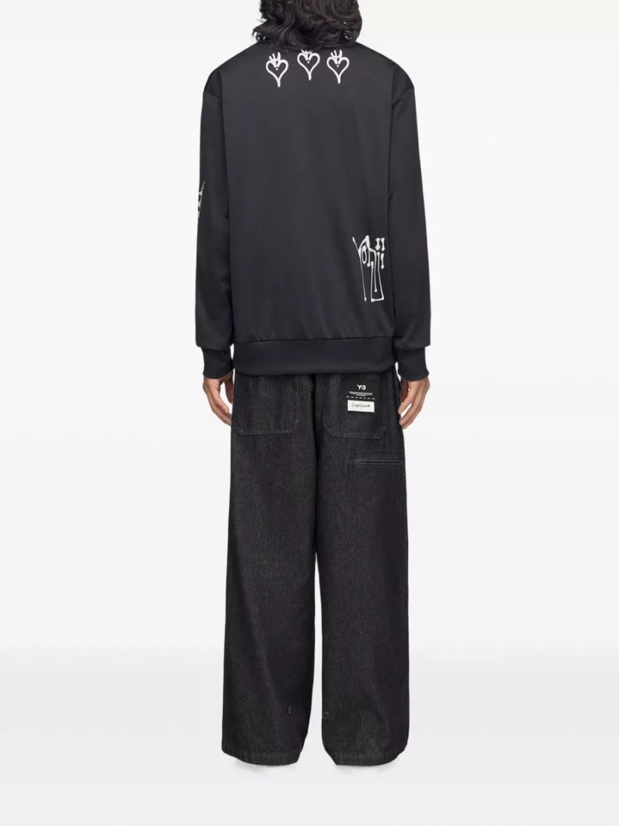 Y-3 Tuta con zip, view 7
