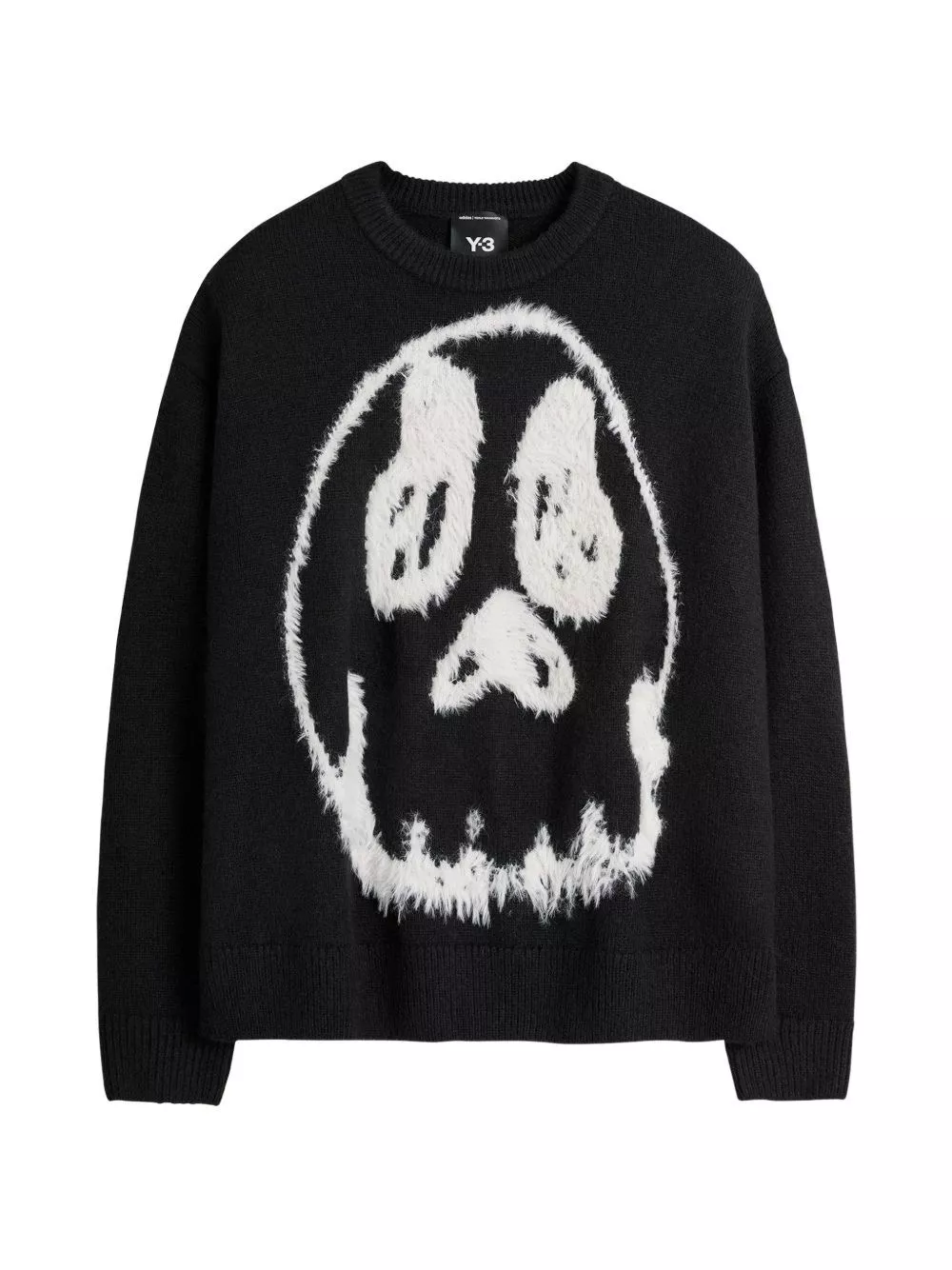 Y-3 Maglione girocollo in misto lana