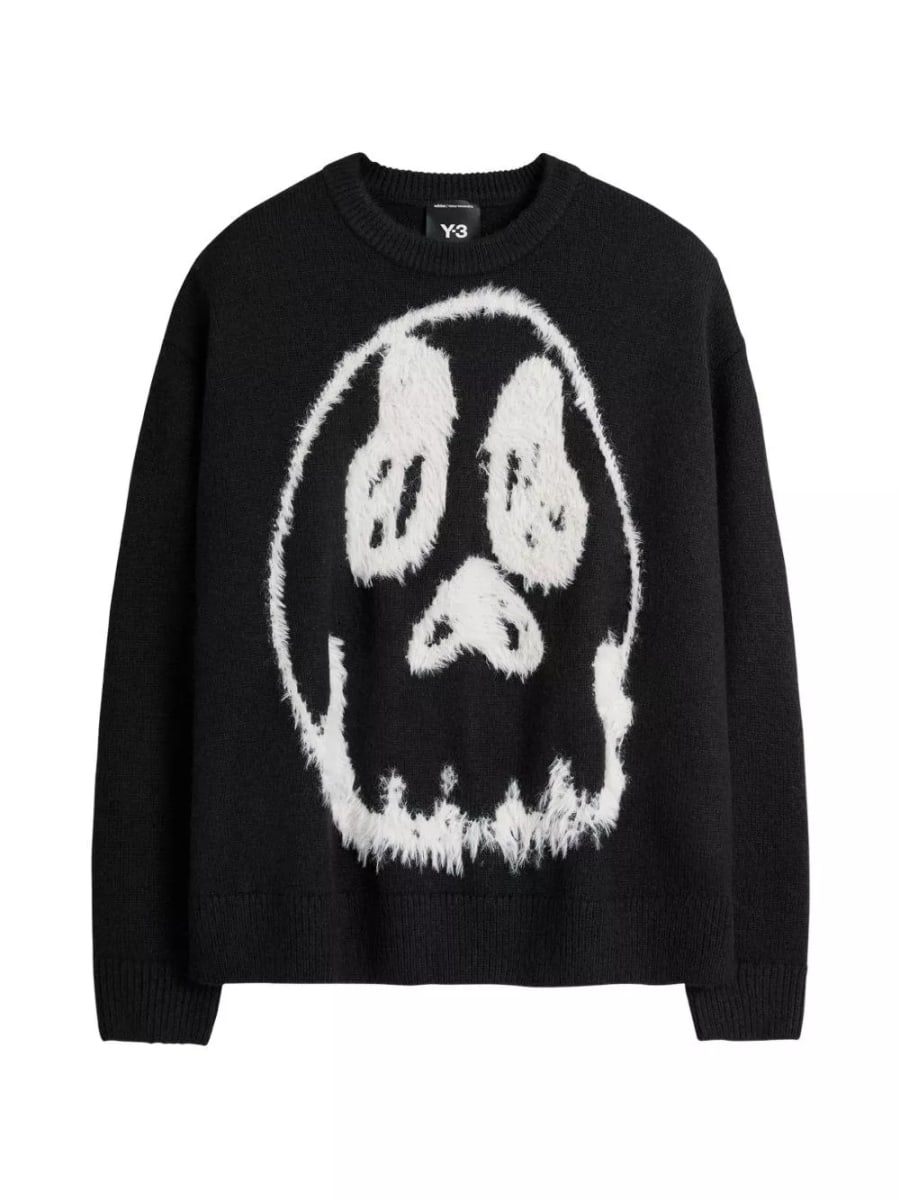 Y-3 Maglione girocollo in misto lana