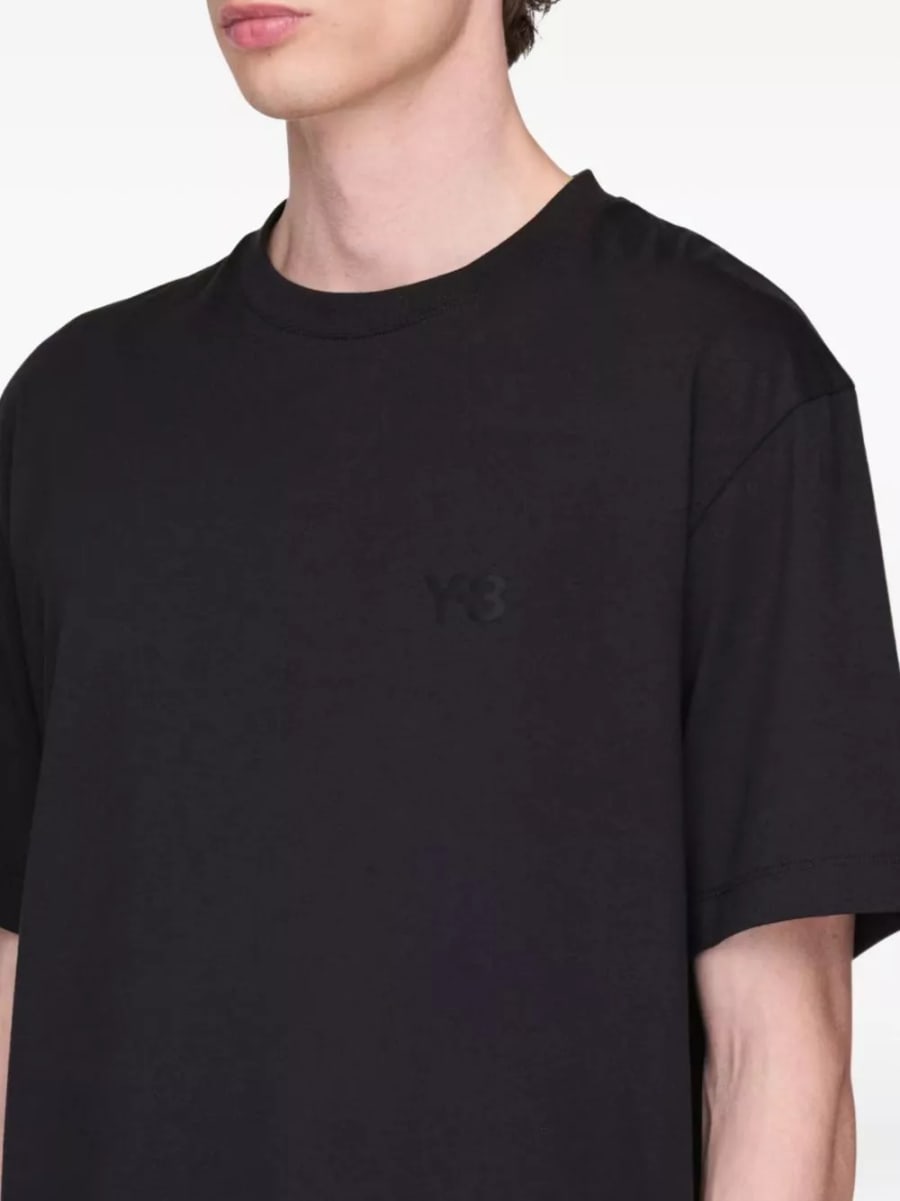 Y-3 T-shirt con logo, view 3