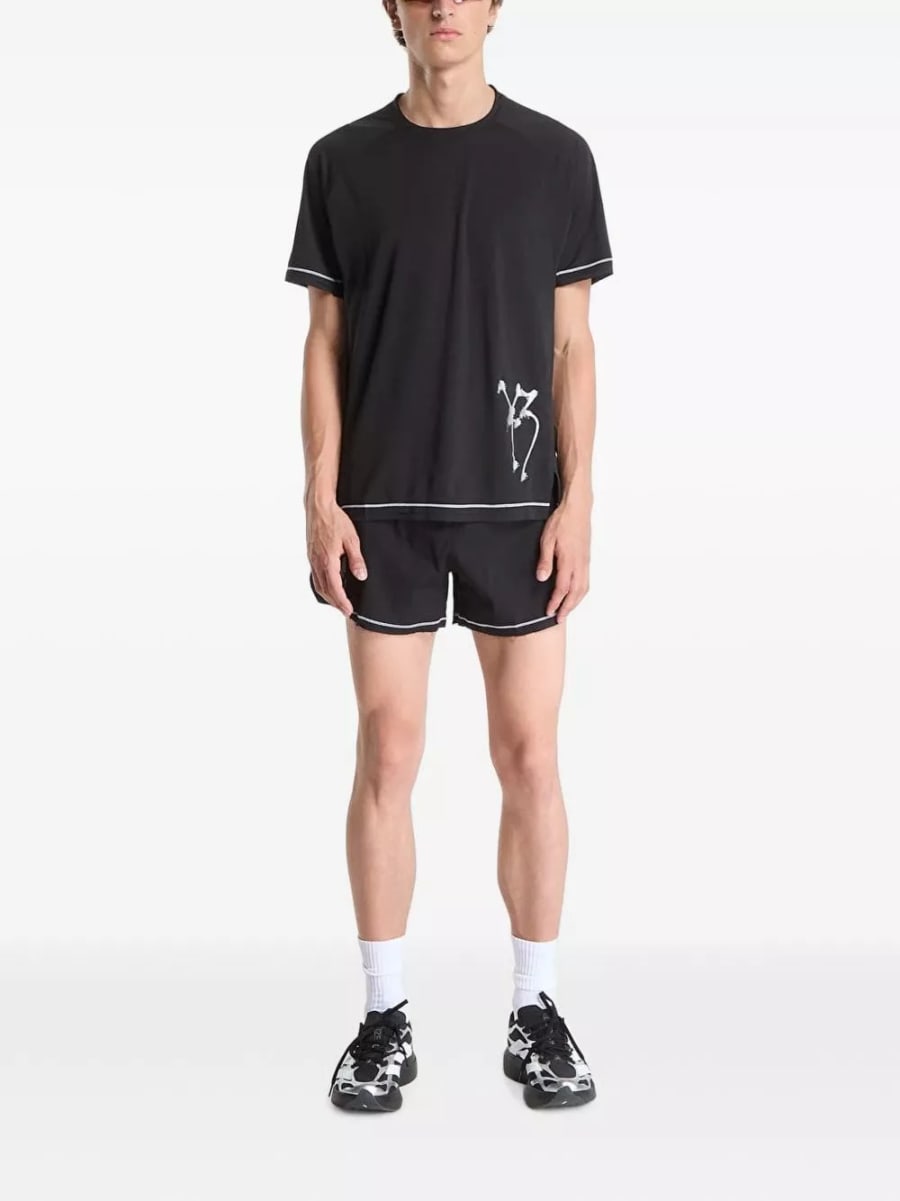 Y-3 T-shirt da corsa, view 4