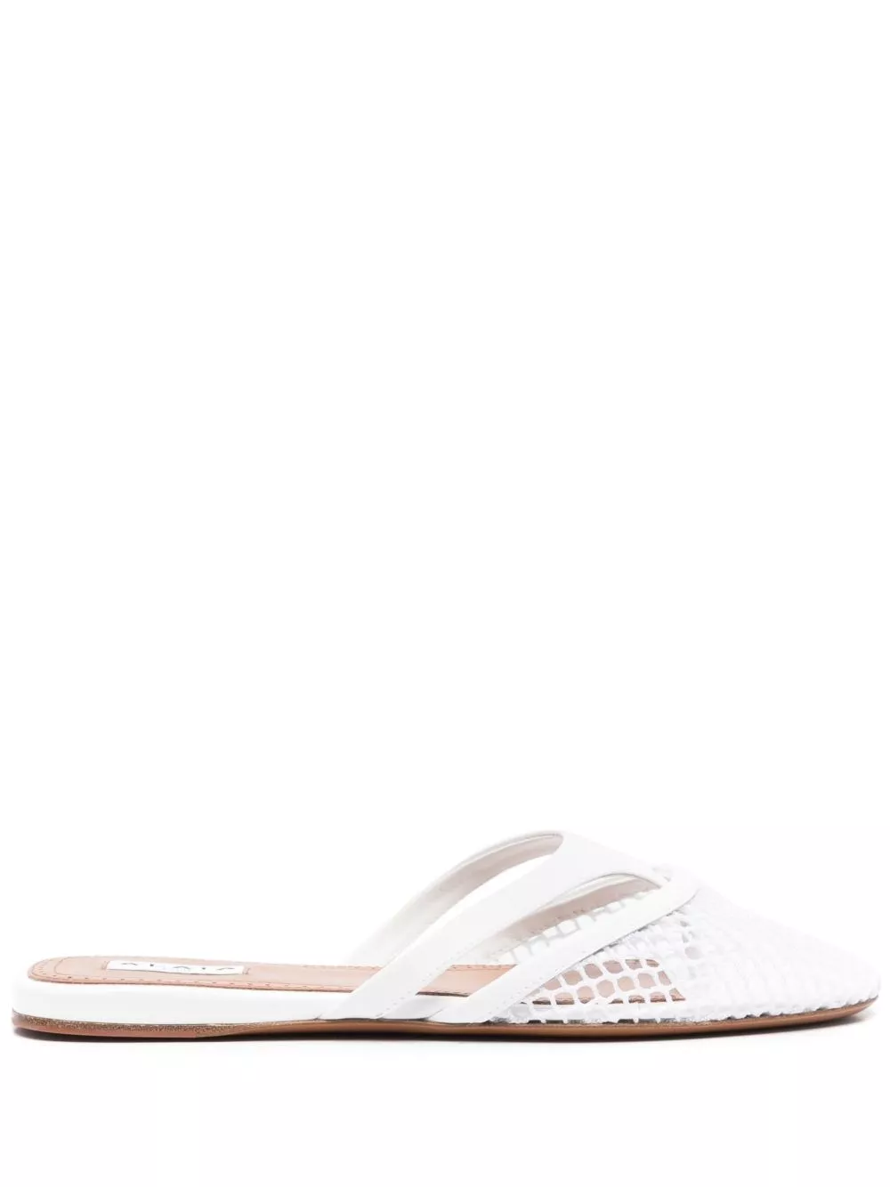 Alaïa Sandali in pelle con punta rotonda
