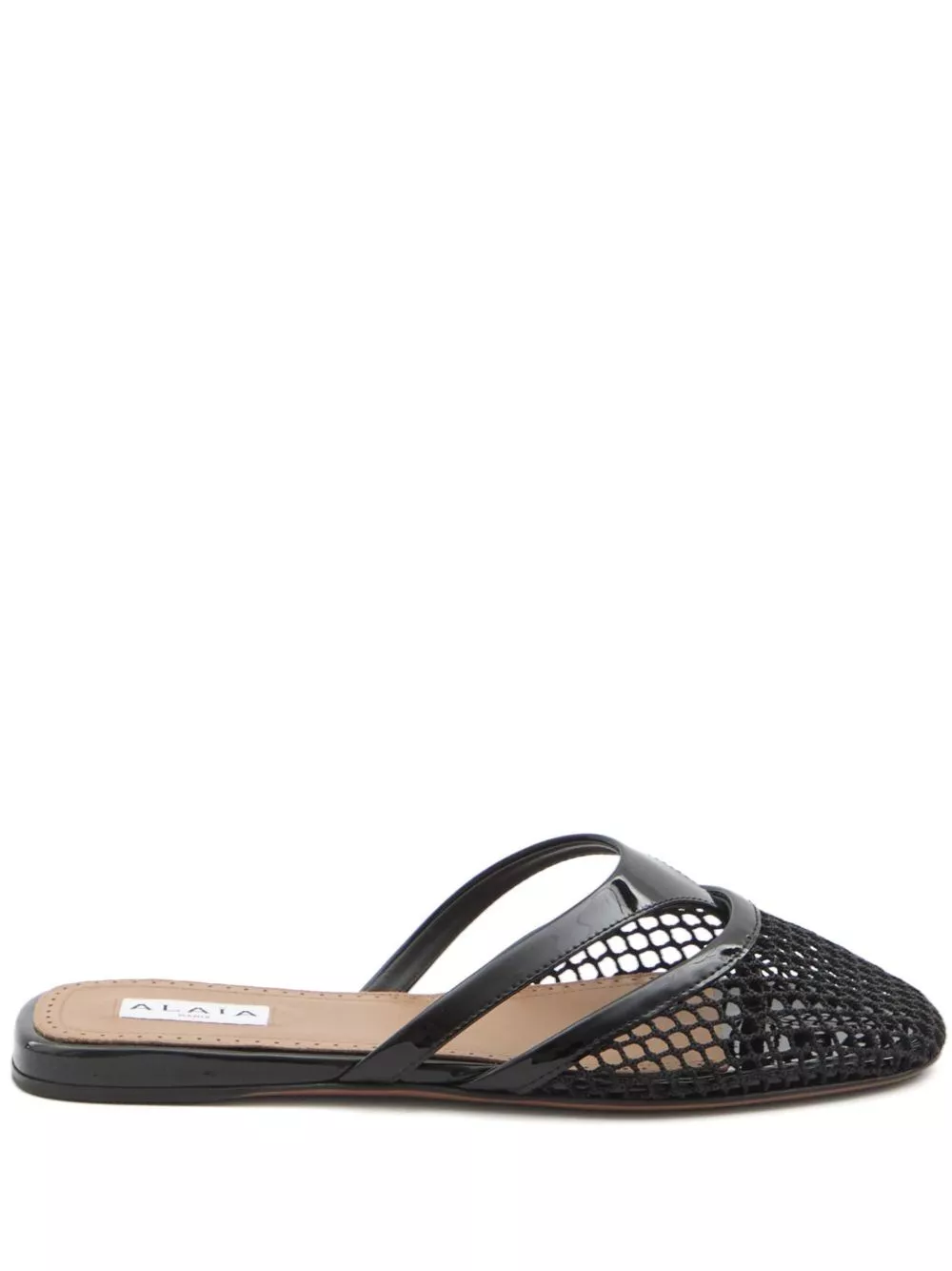 Alaïa Sandali mule in pelle e rete