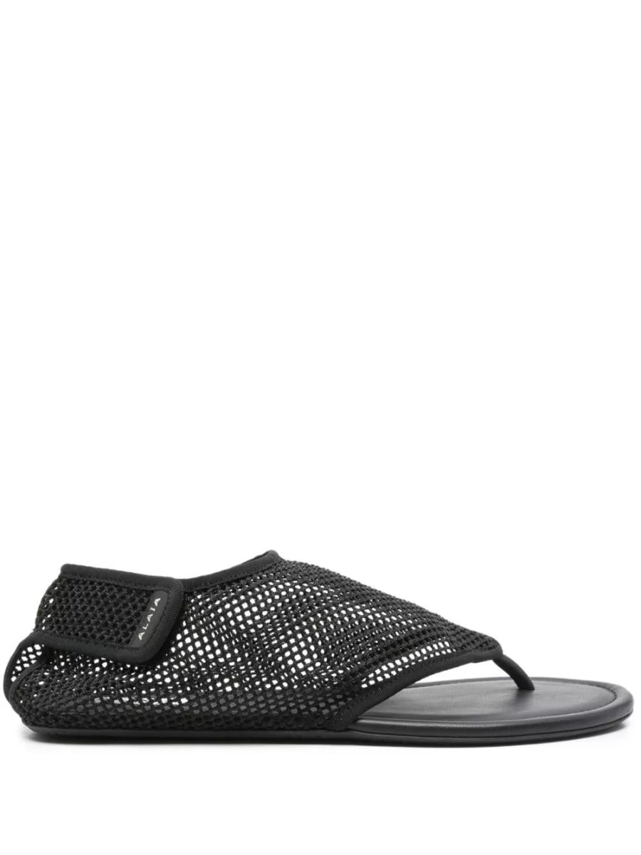 Alaïa Sandali con cinturino in rete